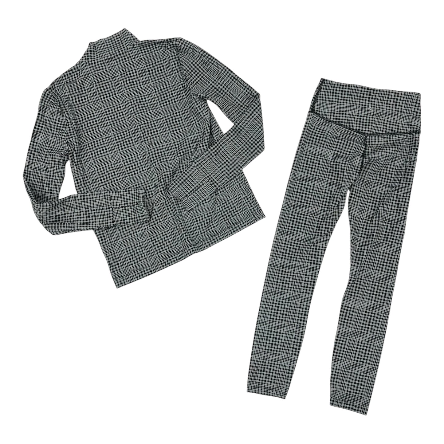 Athletic Pants 2Pc By Lou And Grey In Black & Grey, Size:Xs