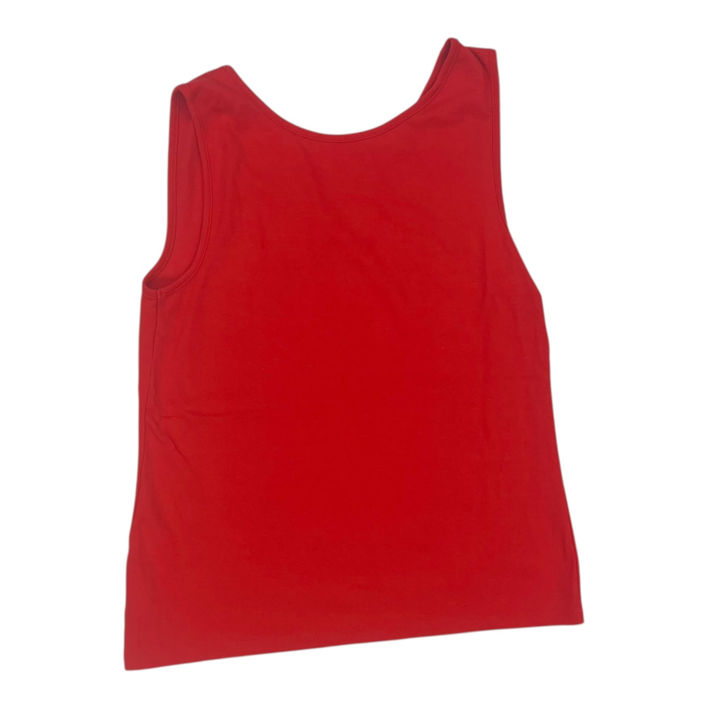 Tank Top By Lands End In Red, Size:L