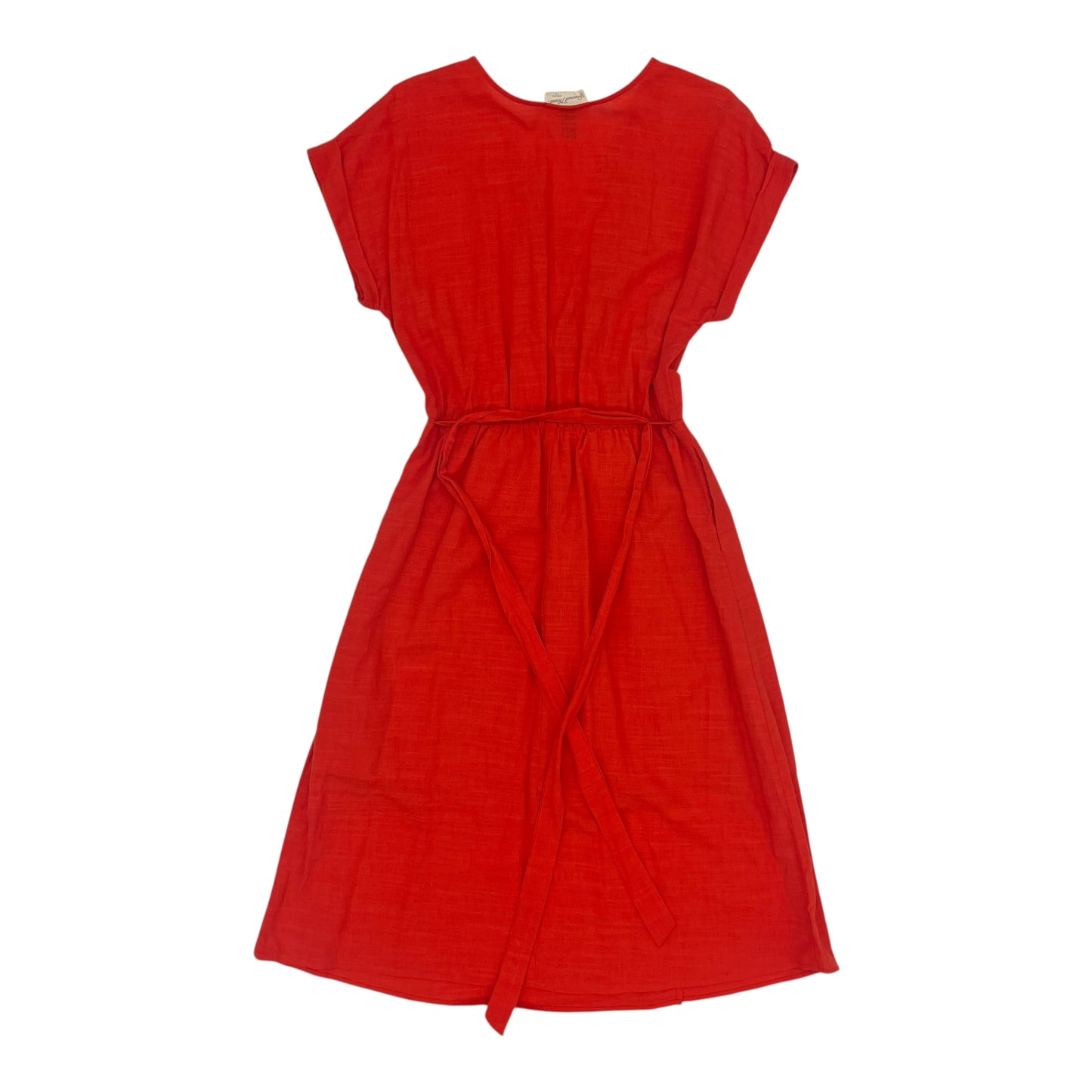 Dress Casual Midi By Universal Thread In Red, Size:S