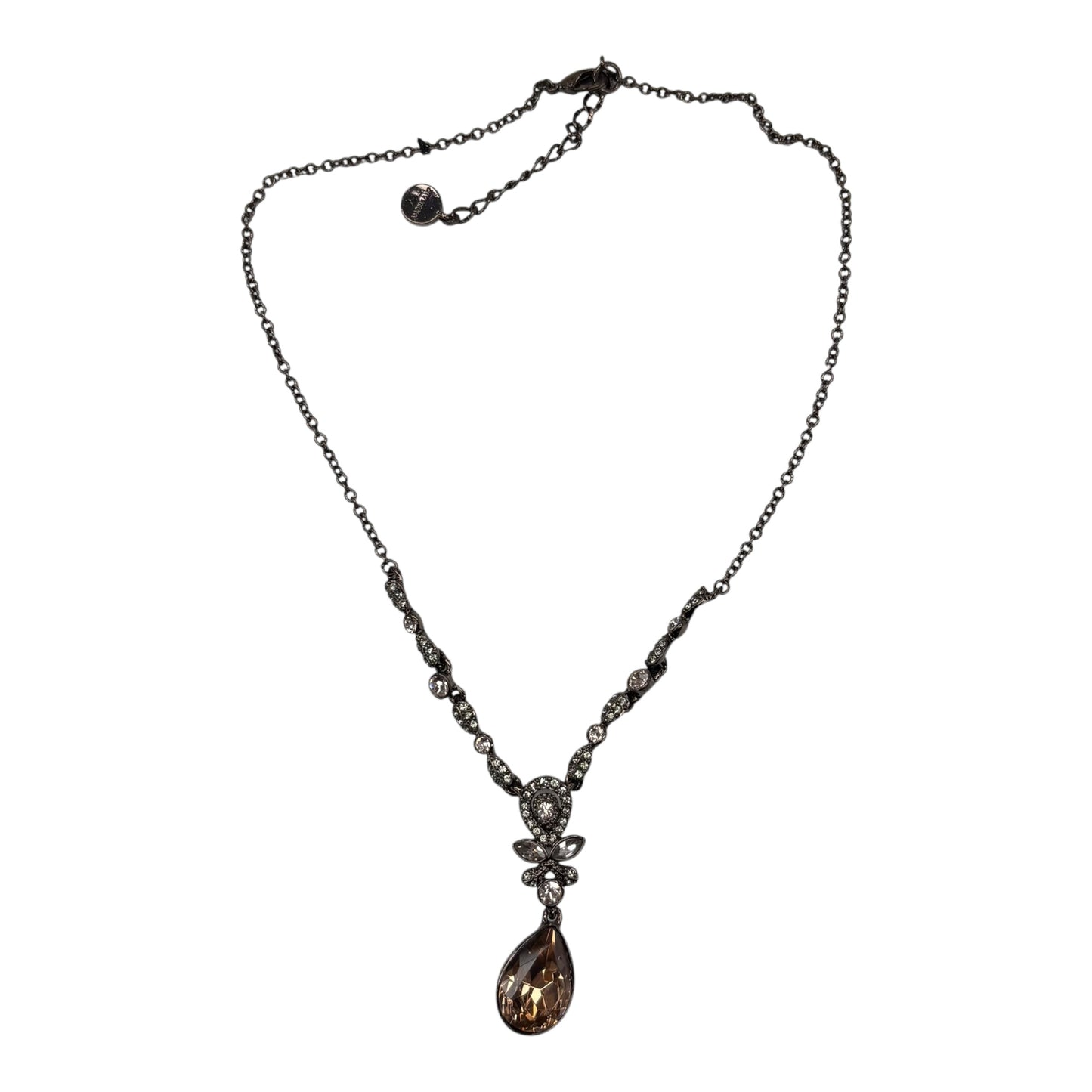NECKLACE LUXURY DESIGNER by GIVENCHY In BROWN