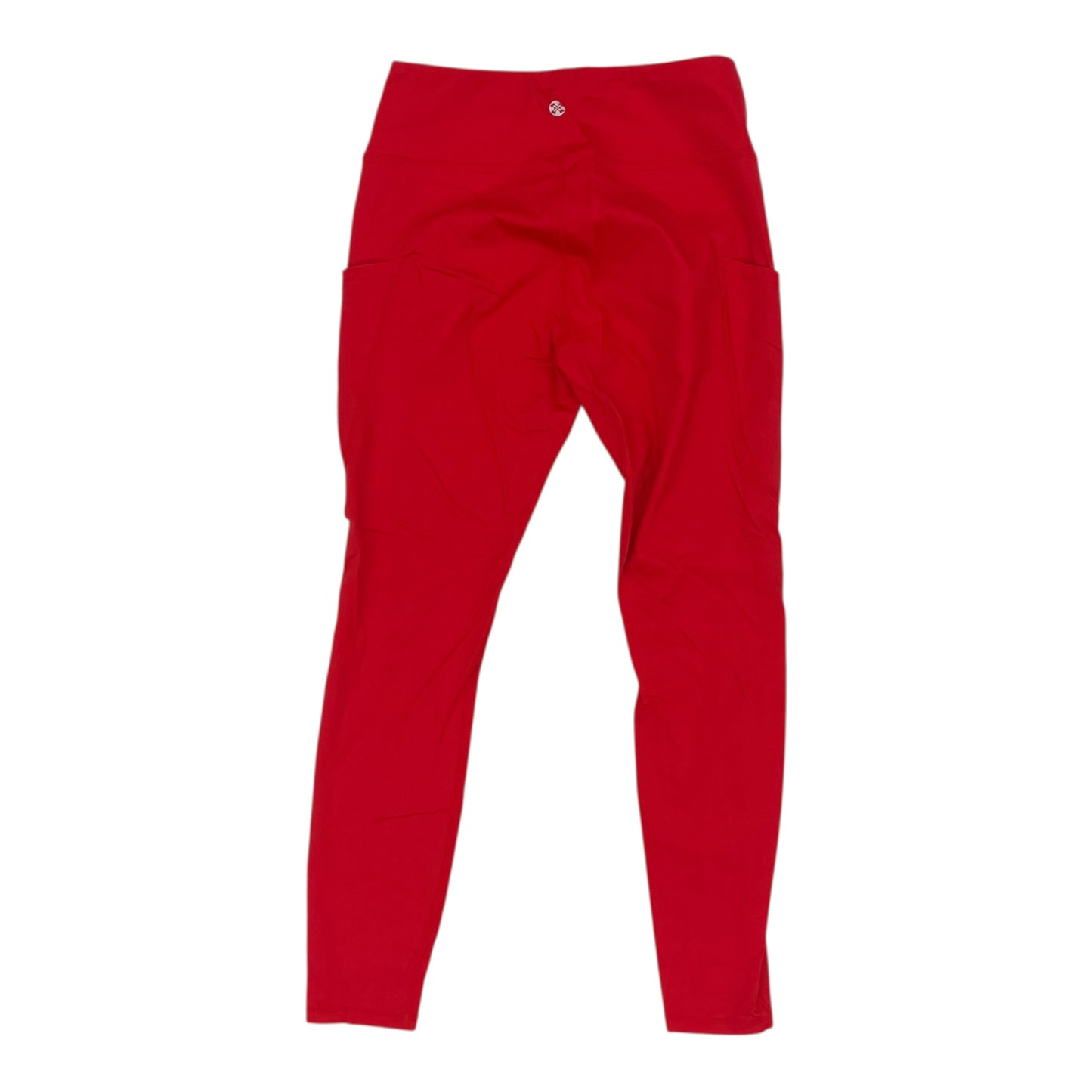 Athletic Leggings By Clothes Mentor In Red, Size:M