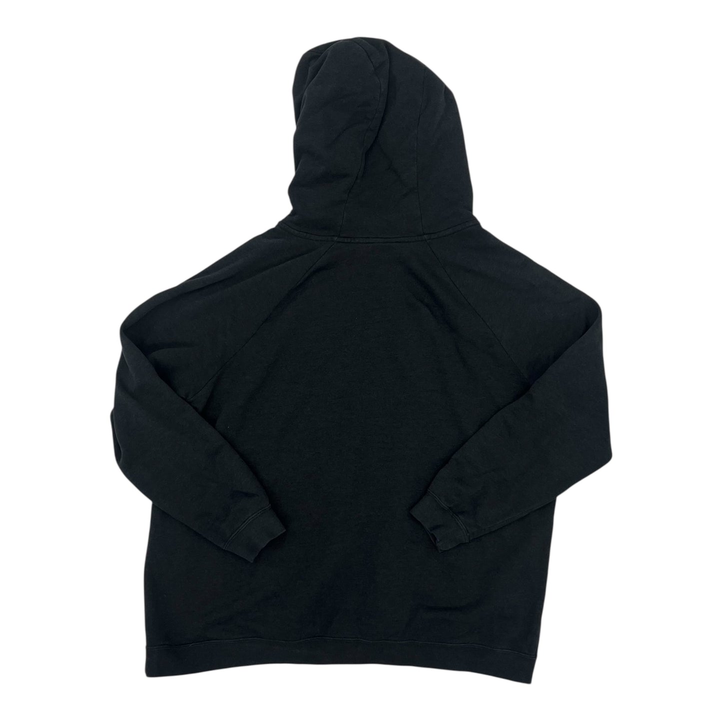 Athletic Sweatshirt Hoodie By Nike In Black, Size:1X