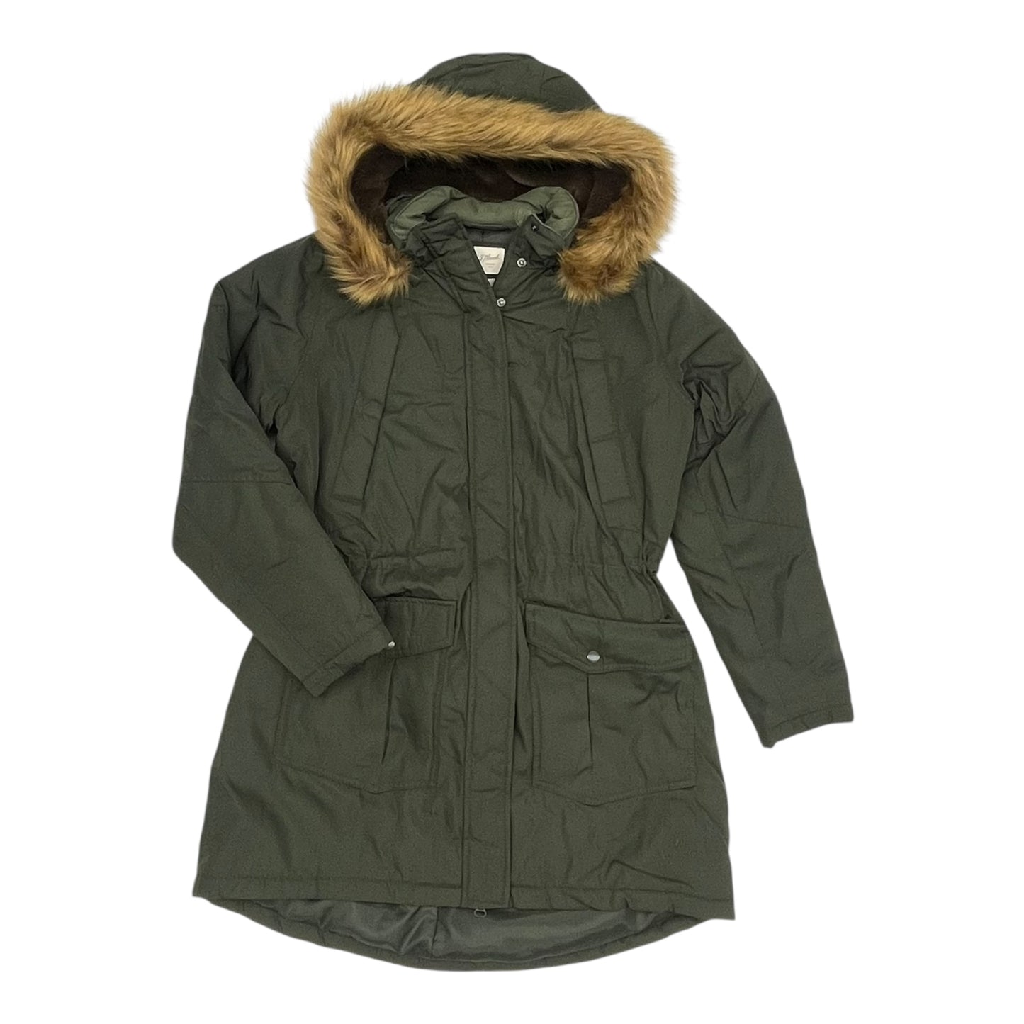 Coat Parka By Universal Thread In Green, Size:Xl