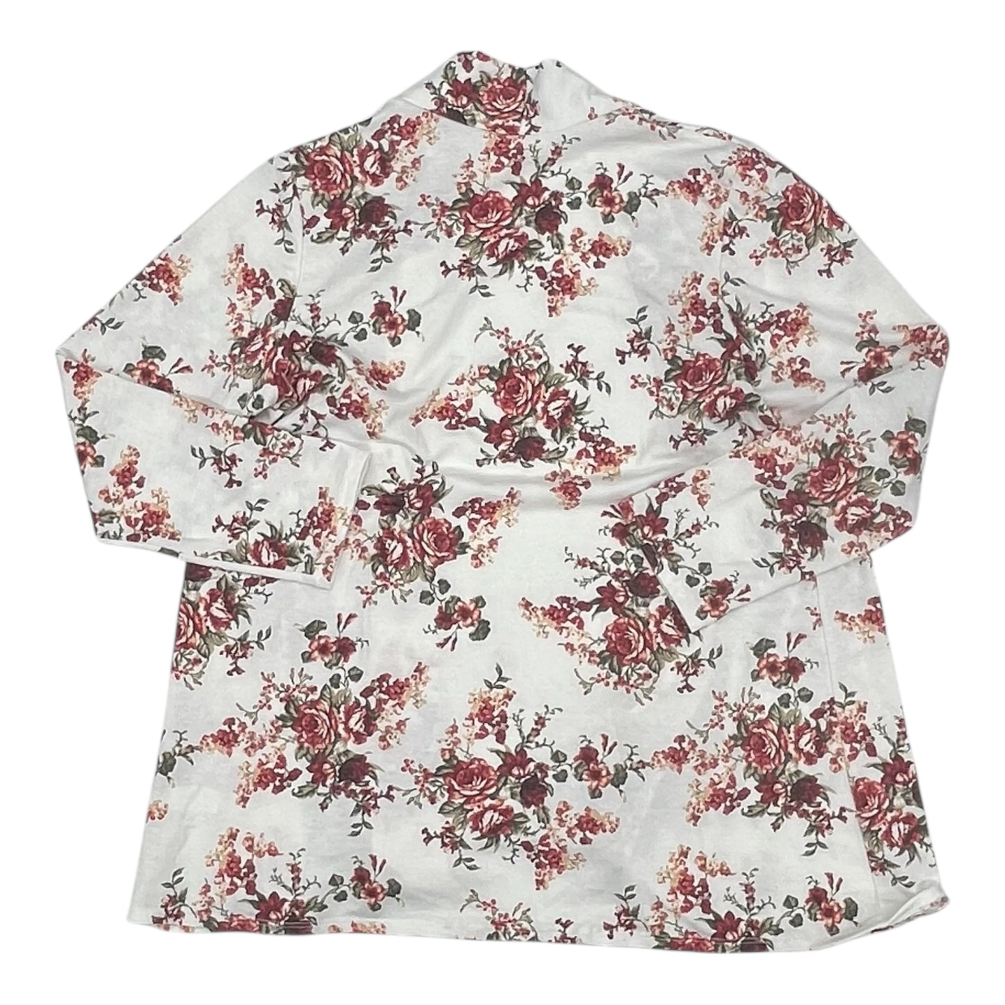 Cardigan By Blumin In Floral Print, Size:3X