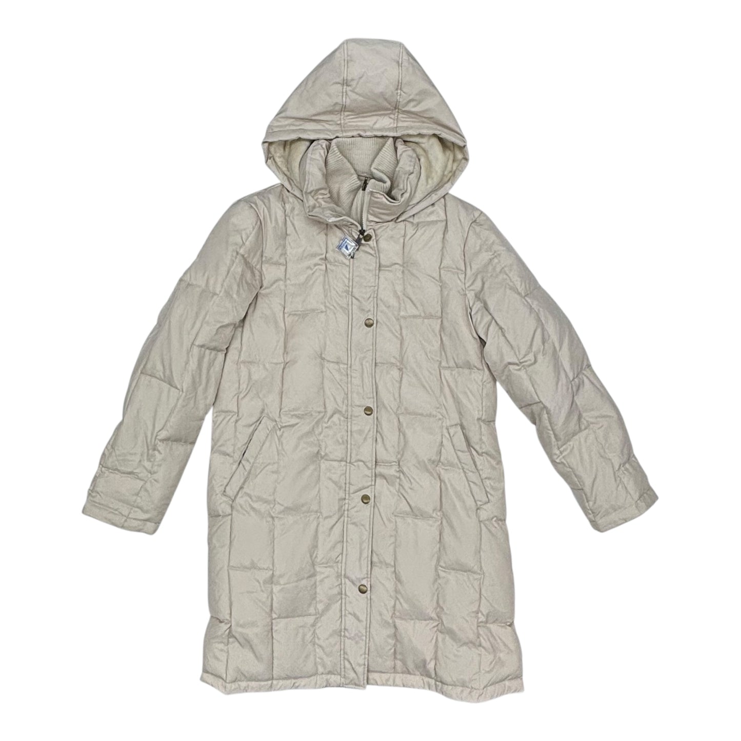 Coat Puffer & Quilted By Nautica In Tan, Size:Xl