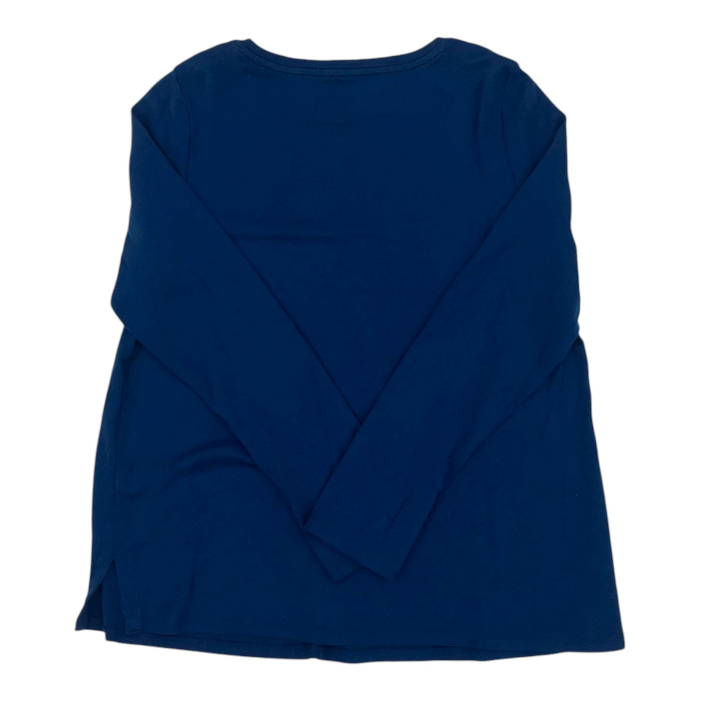Top Ls Basic By J. Jill In Blue, Size:M