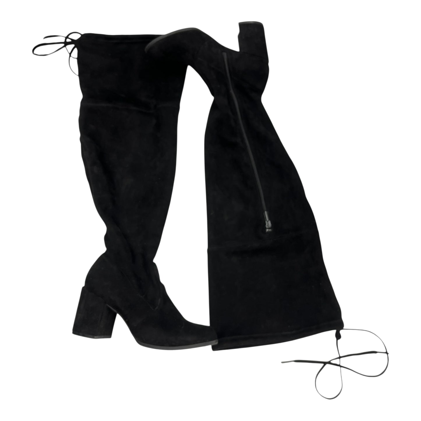 Boots Knee Heels By Torrid In Black, Size:7