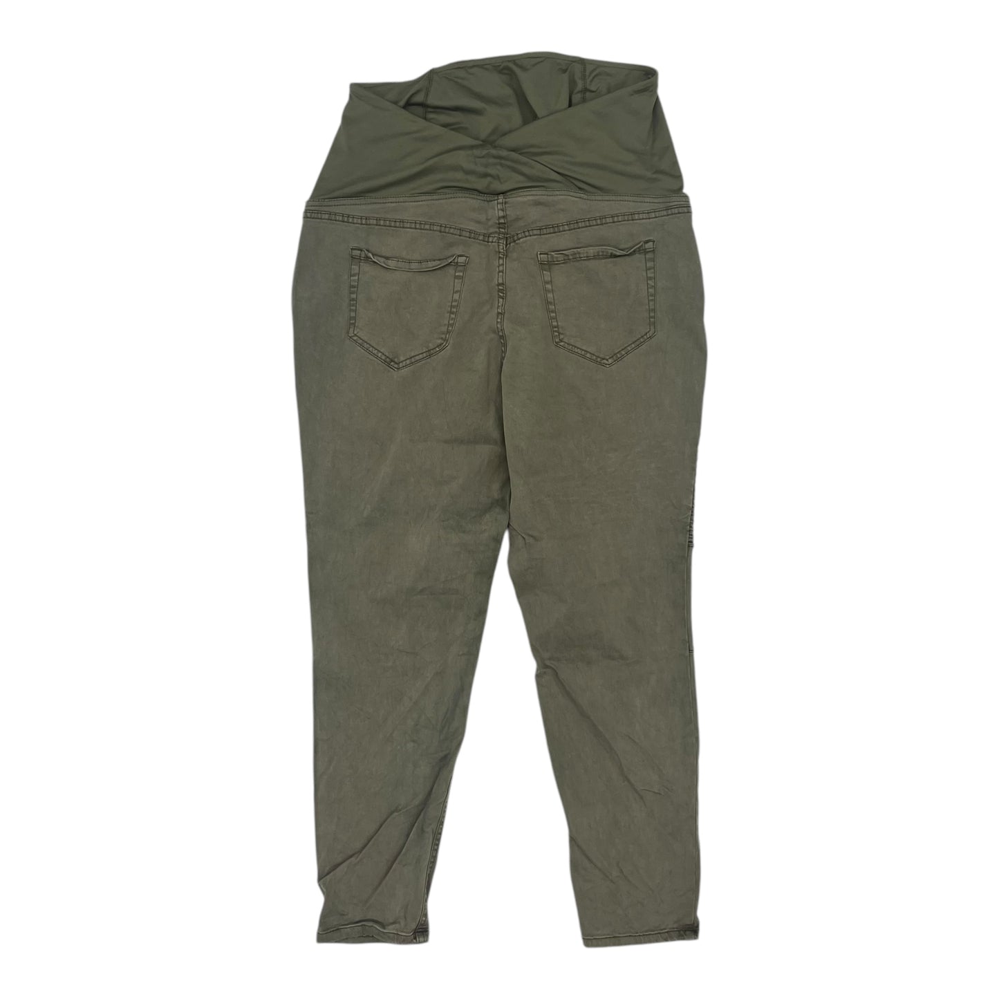 Mat Pant By Isabel Maternity In Green, Size:12