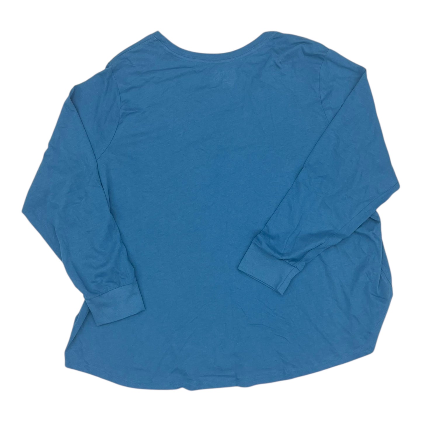 Top Ls Basic By Terra & Sky In Blue, Size:3X