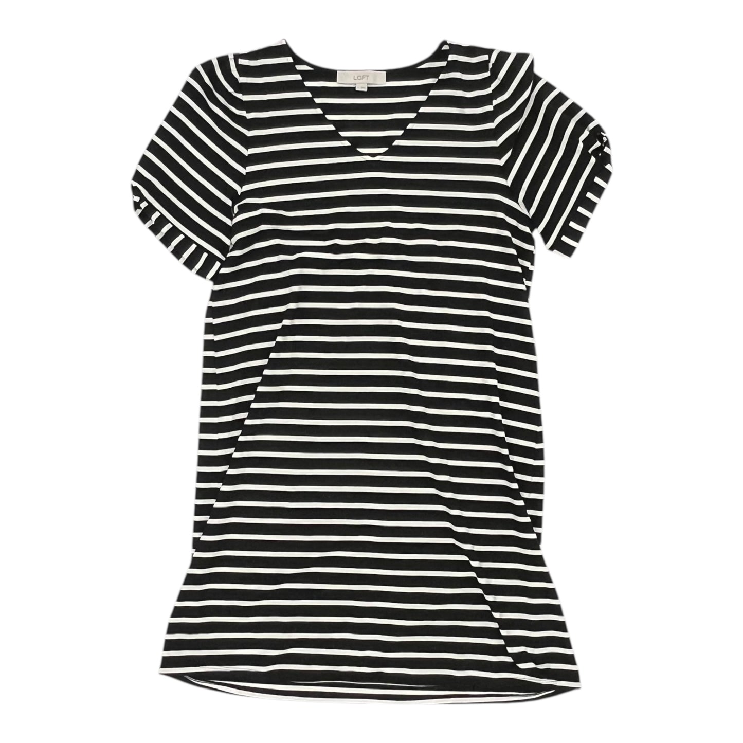 Dress Casual Short By Loft In Black & White, Size:S