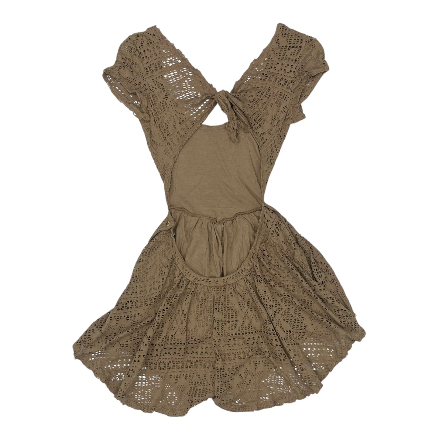 Romper By Free People In Tan, Size:M