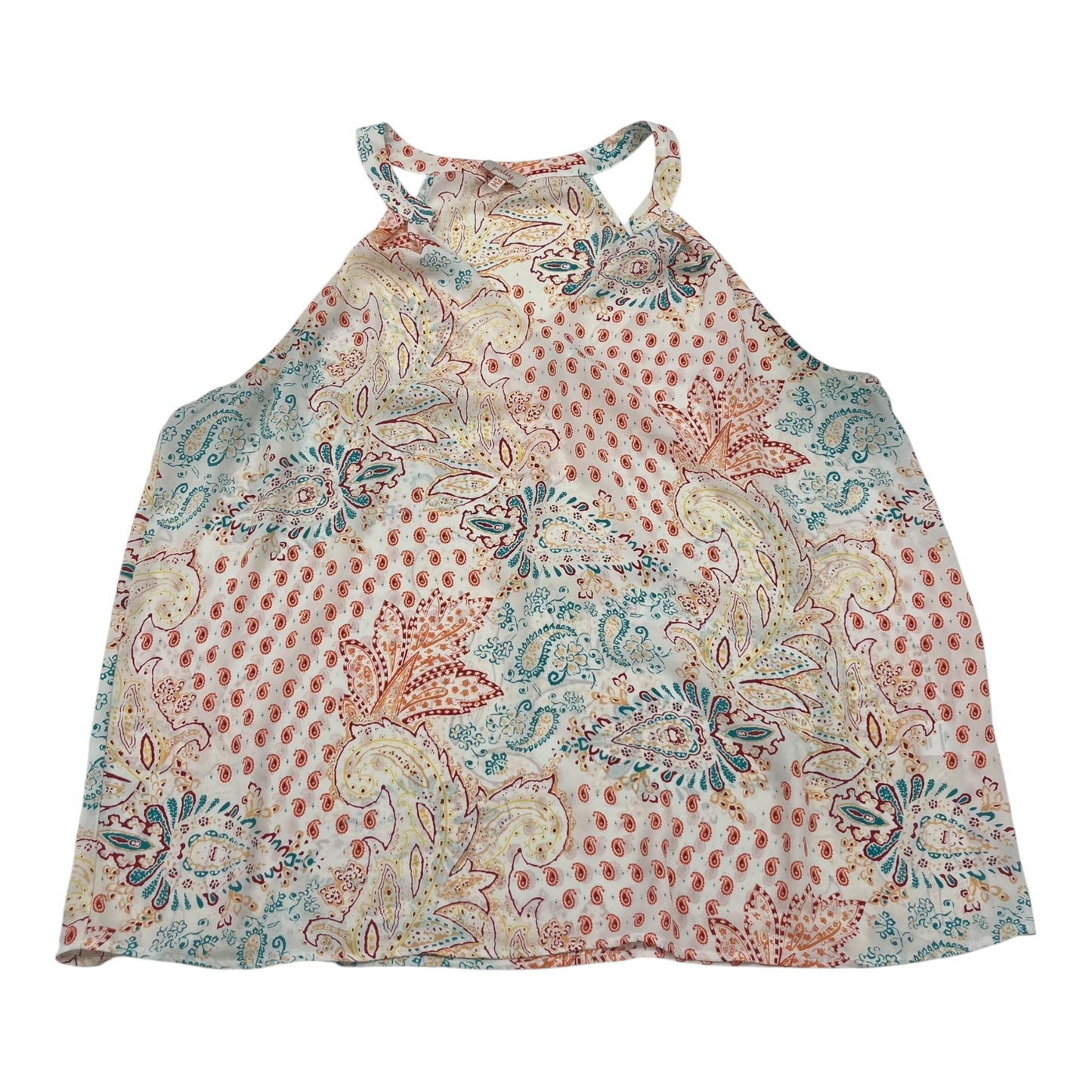Blouse Sleeveless By Pixley In Multi, Size:Xxl