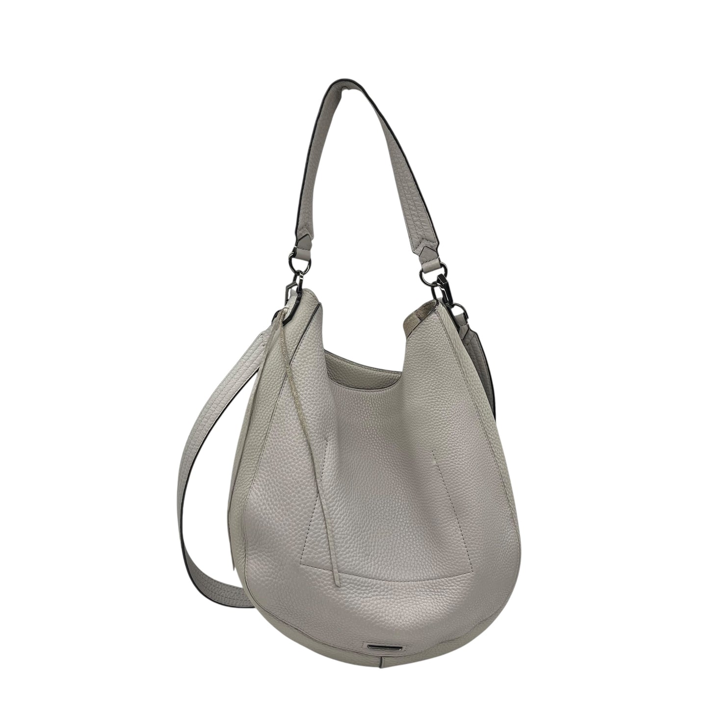 Handbag Designer By Rebecca Minkoff In Grey, Size:Large