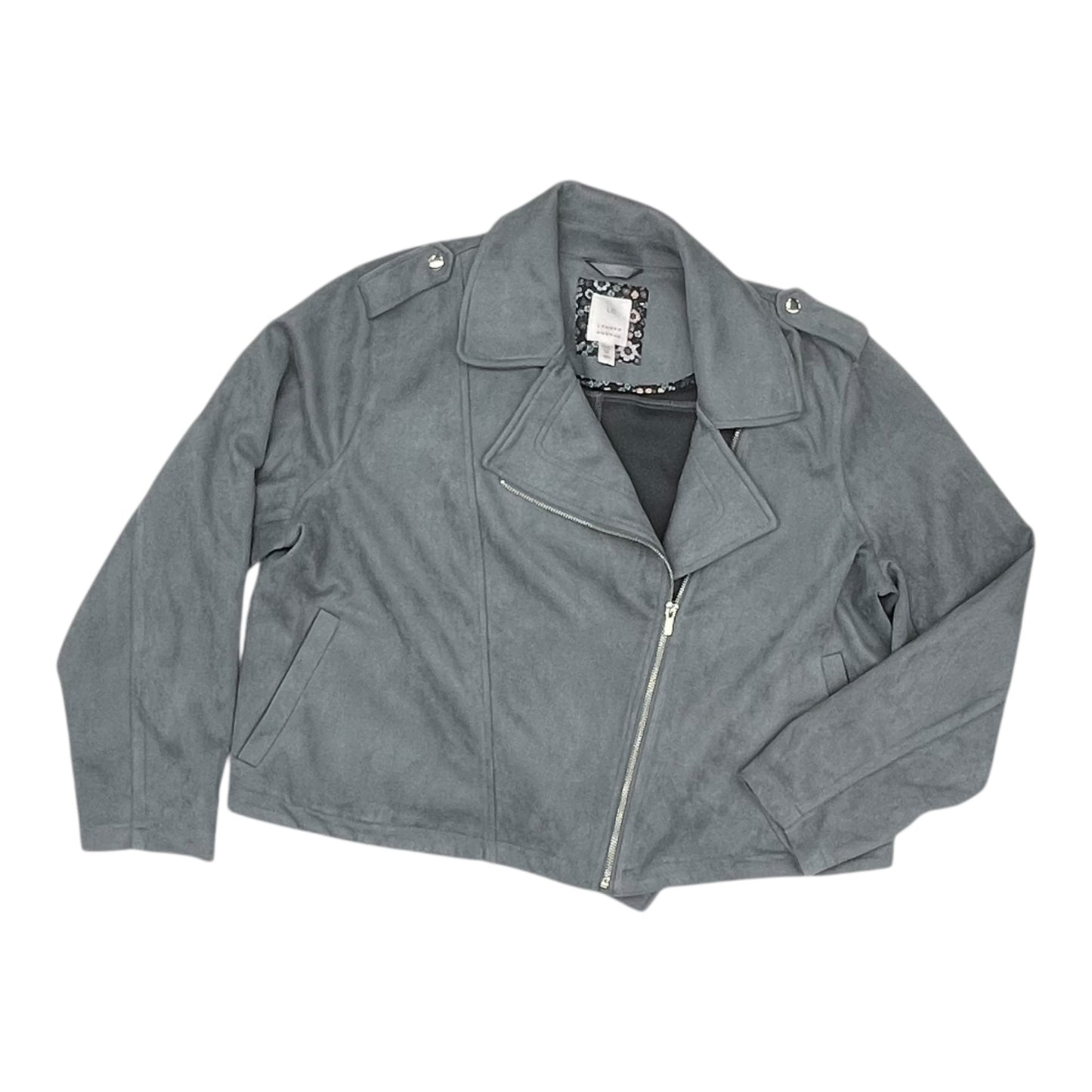 Jacket Other By Lc Lauren Conrad In Grey, Size:1X