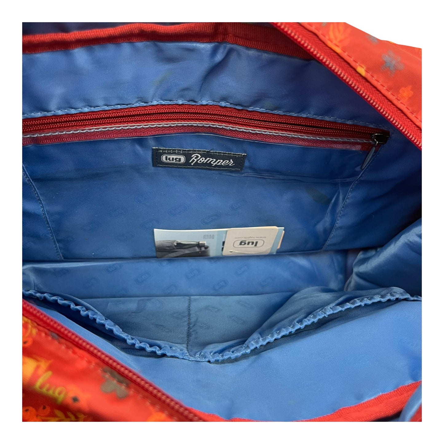 Handbag By Lugg In Orange, Size:Medium