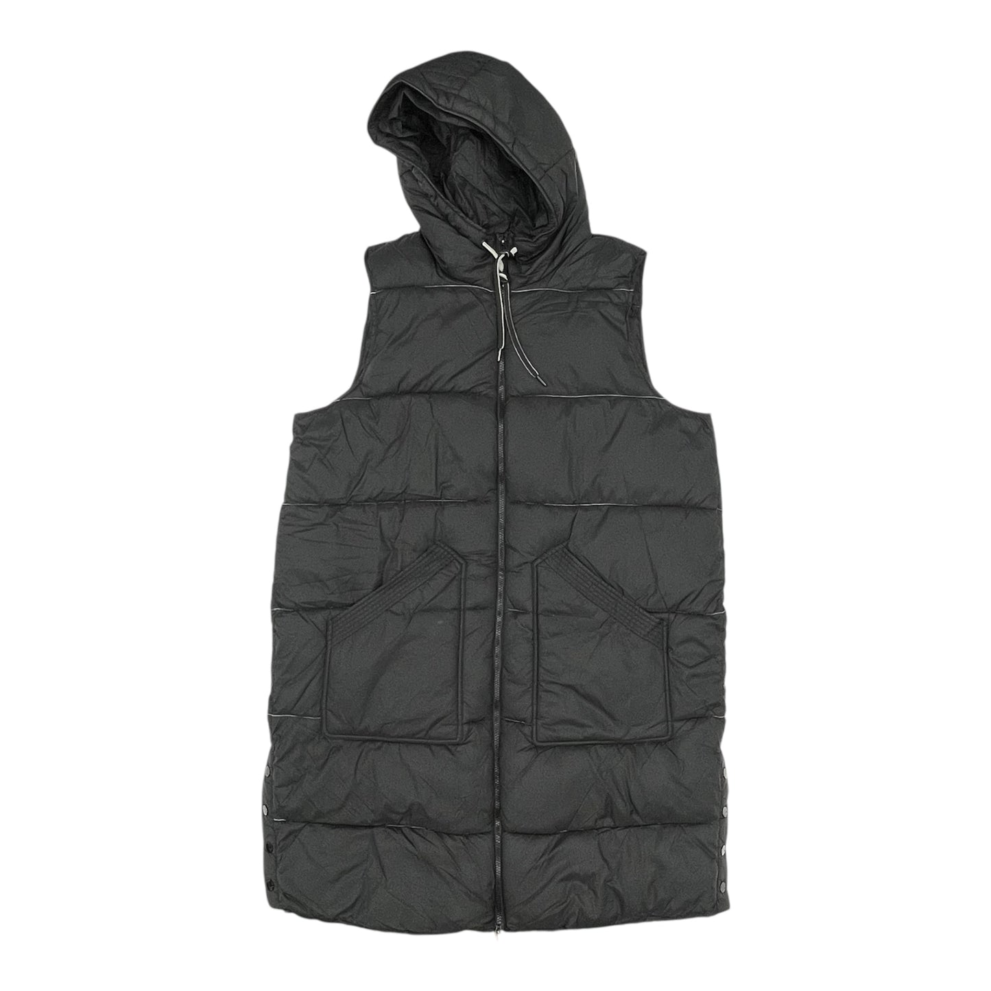 Vest Puffer & Quilted By Andrew Marc In Black, Size:Xl