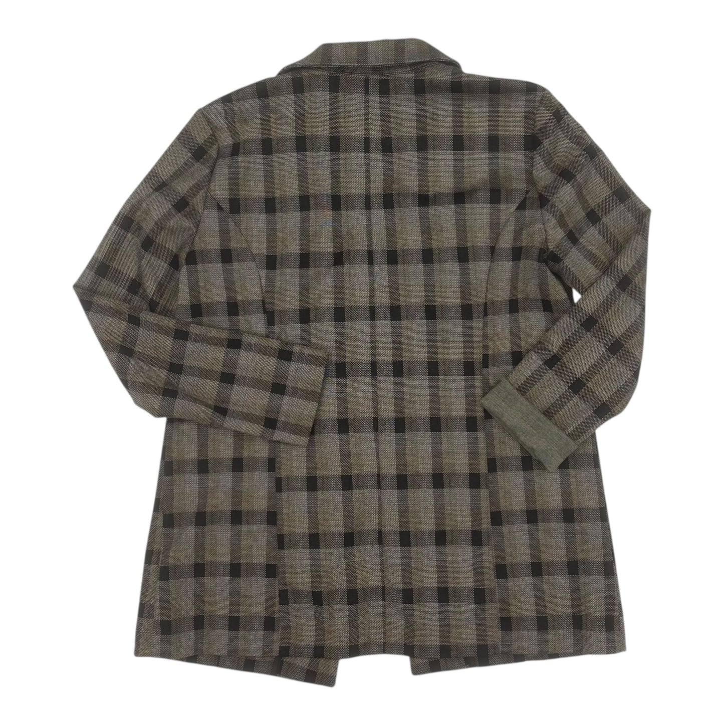 Blazer By Liverpool In Plaid Pattern, Size:M
