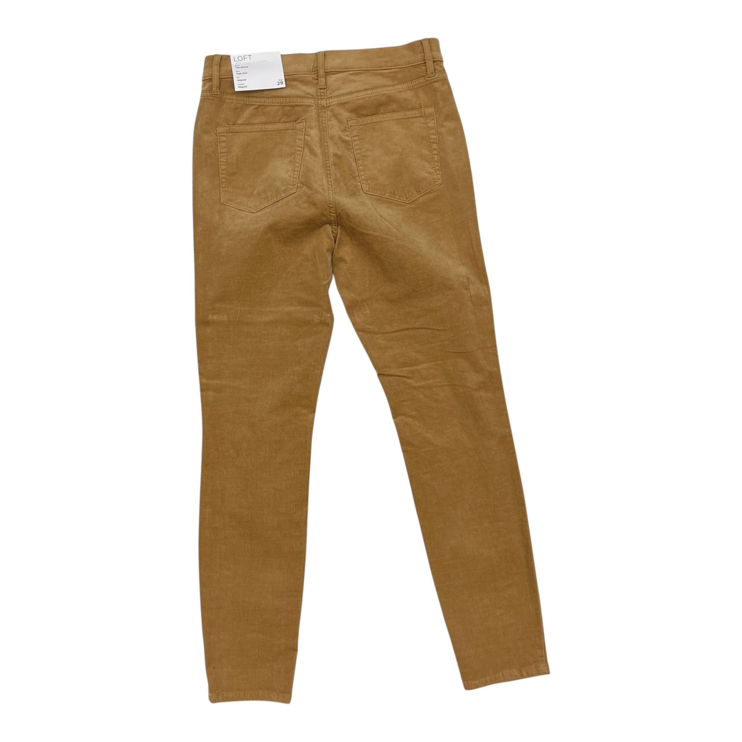 Pants Corduroy By Loft In Tan, Size:8