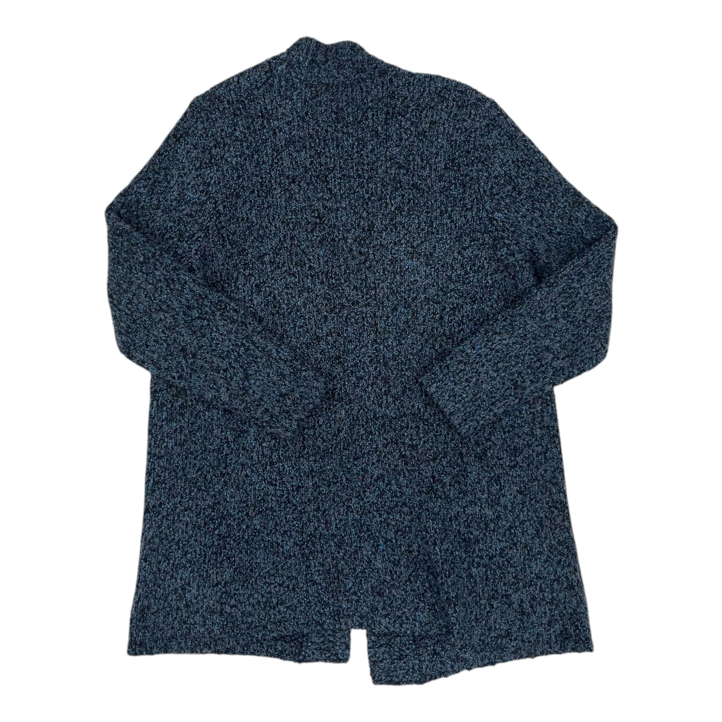 Sweater Cardigan By Croft And Barrow In Blue, Size:1X