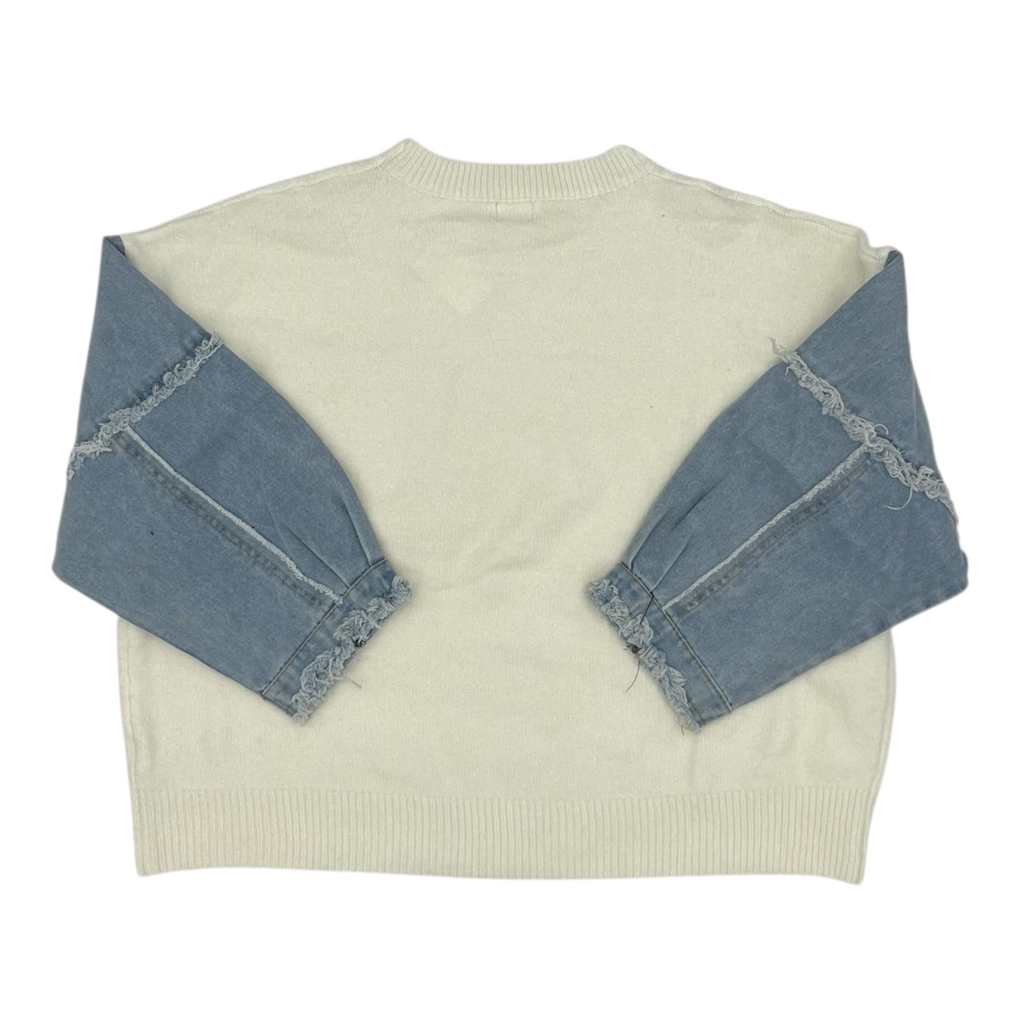 Sweater By Dreamers In Cream, Size:Xl