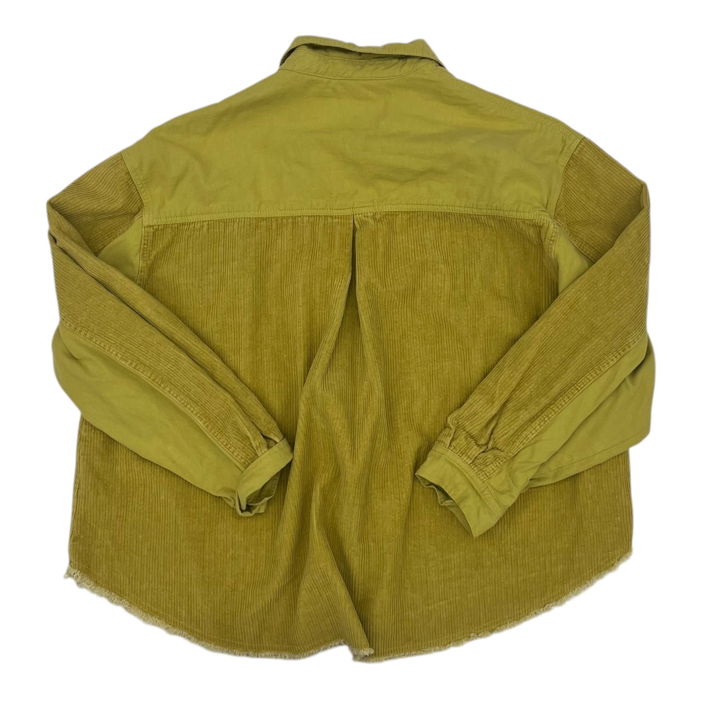 Jacket Shirt By Thread And Supply In Green, Size:M