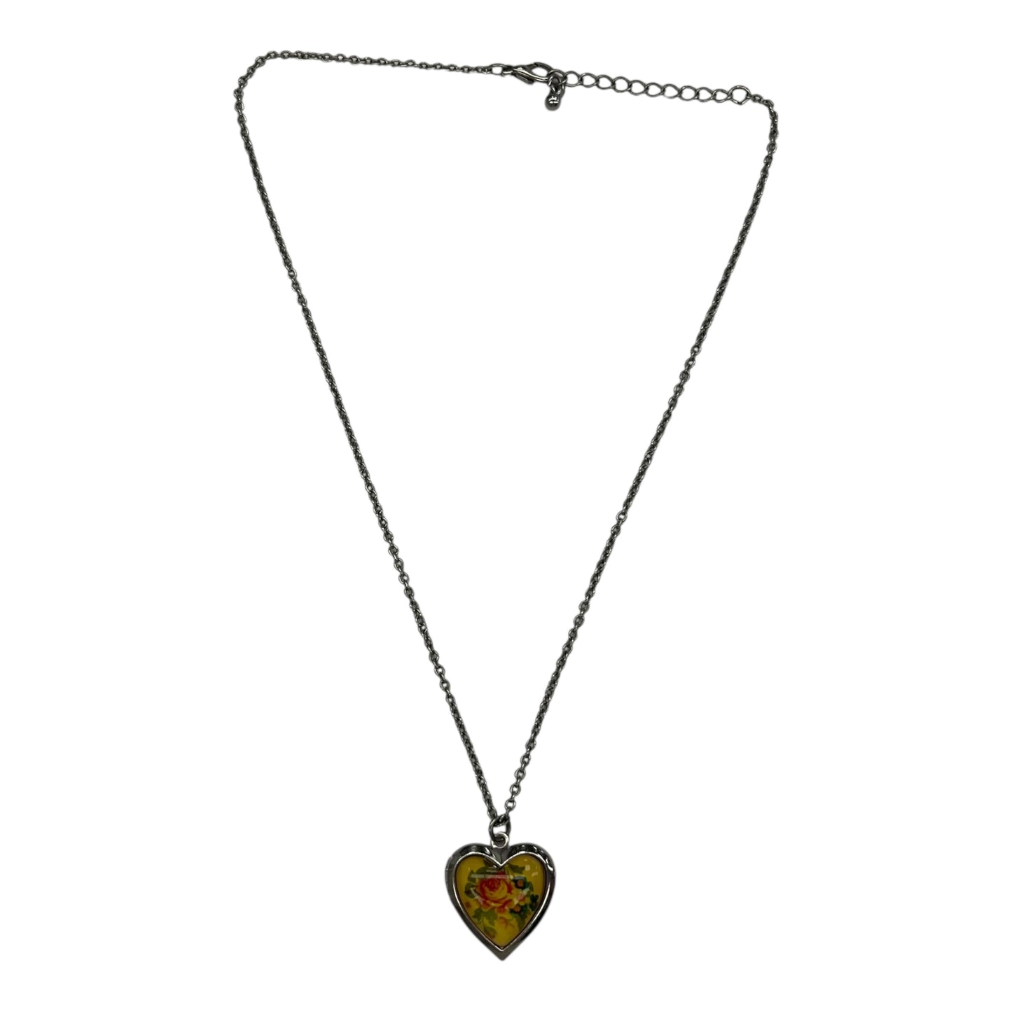 Necklace Charm By Cmf In Floral Print