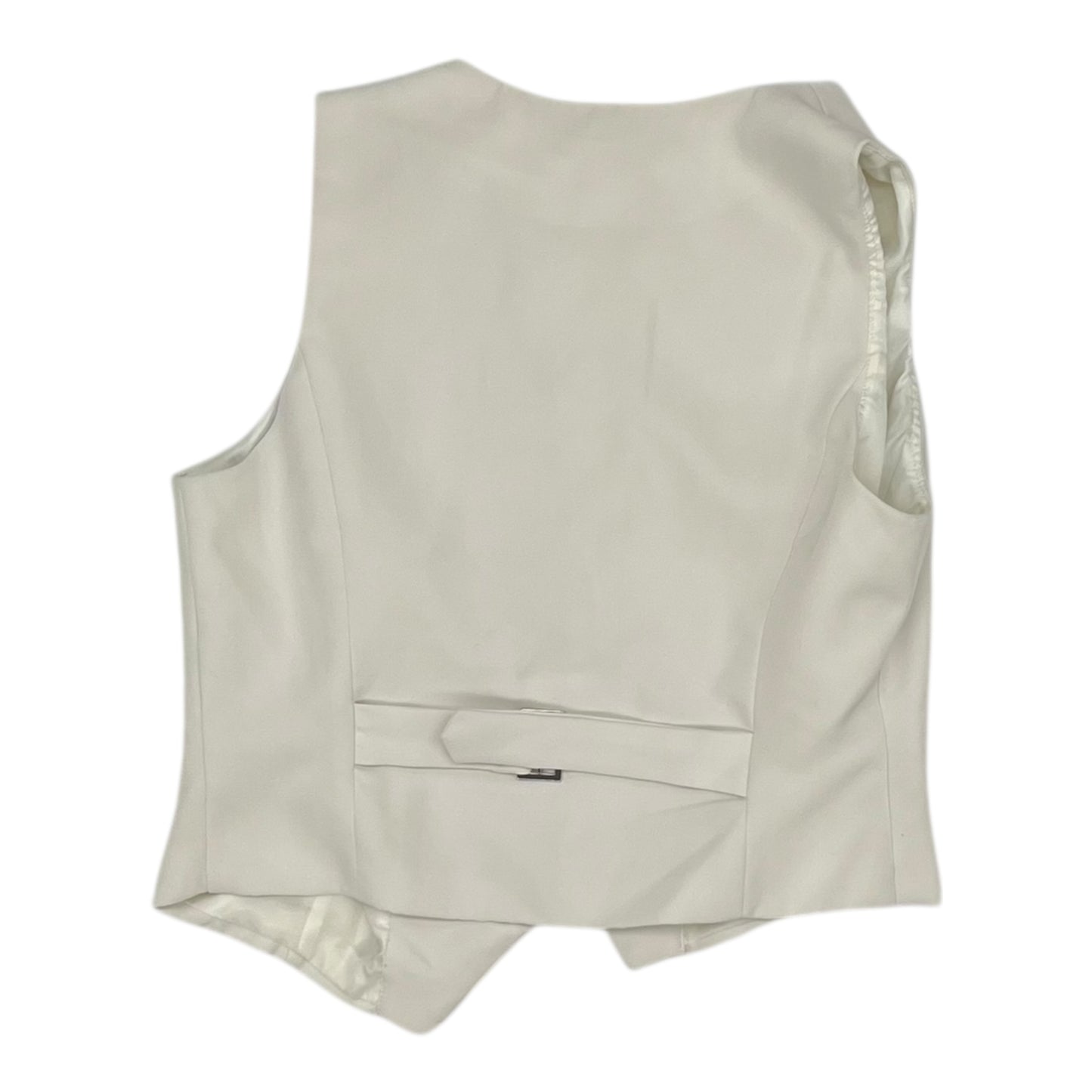 Vest Other By Clothes Mentor In Cream, Size:L