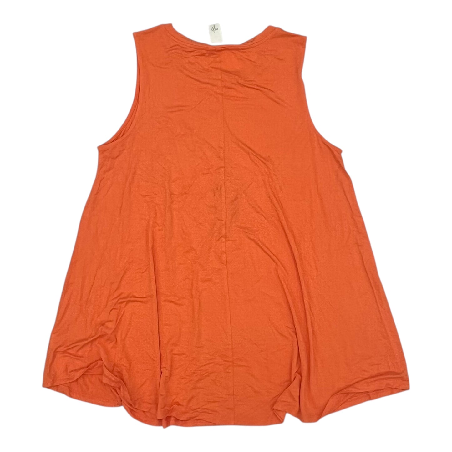 TOP 3/4 SLEEVE by CLOTHES MENTOR In ORANGE, Size: 1X