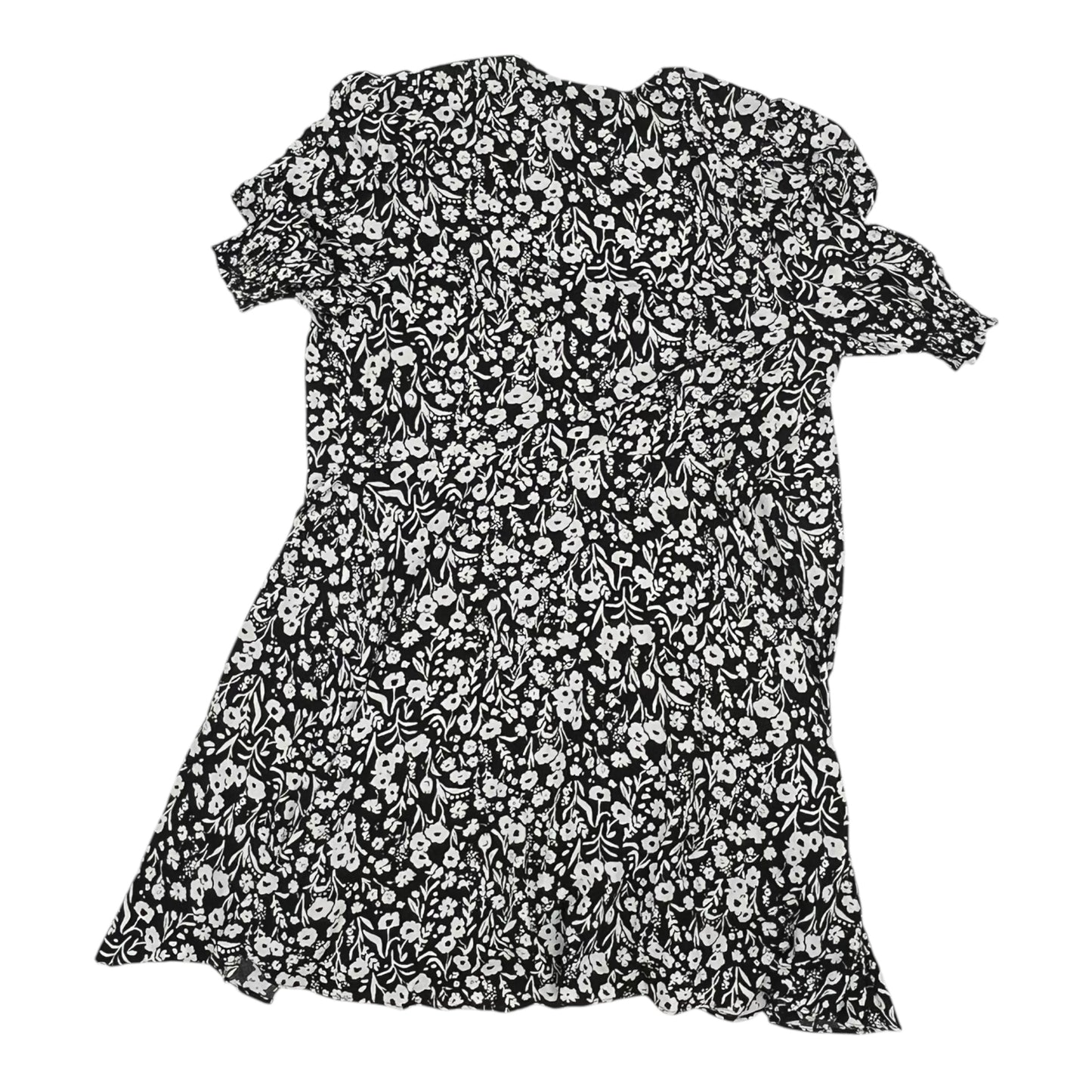 Dress Casual Midi By Banana Republic In Black, Size:14