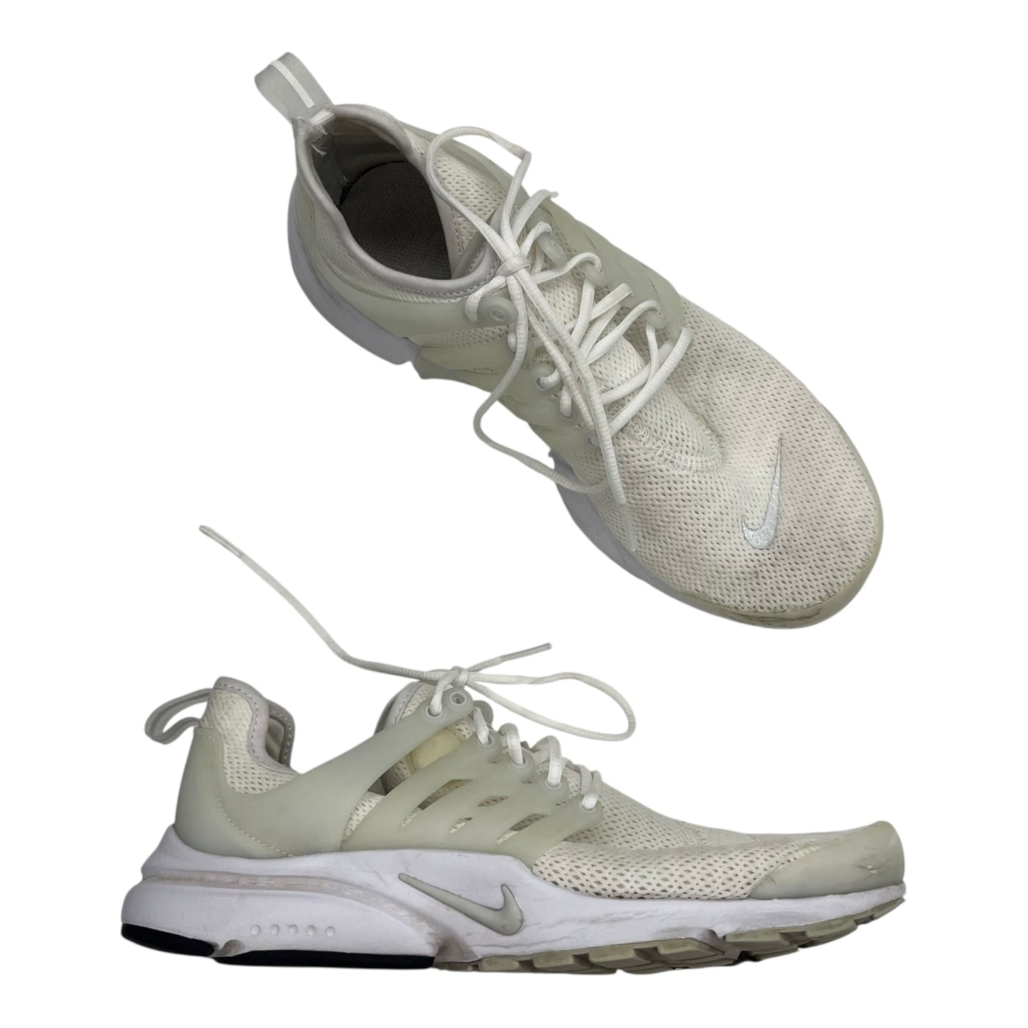 Shoes Athletic By Nike In Cream, Size:9