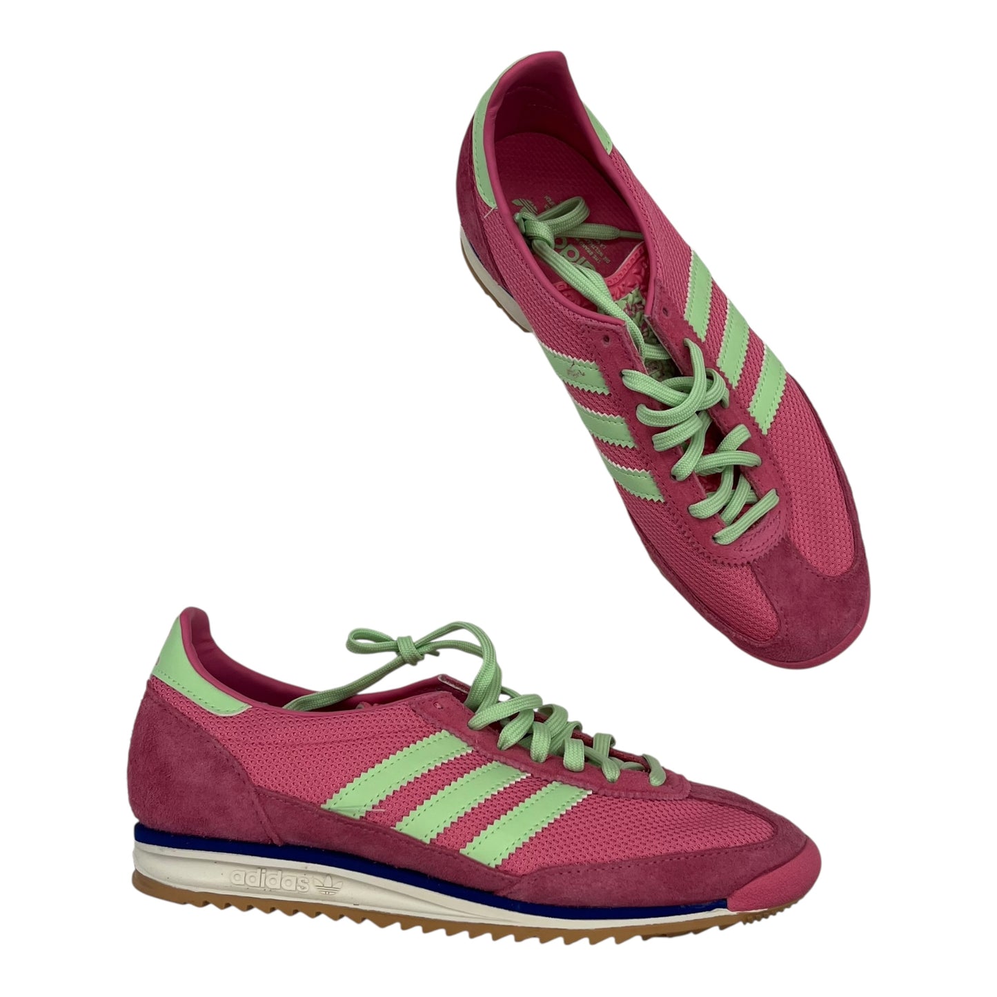 Shoes Sneakers By Puma In Green & Pink, Size:7.5