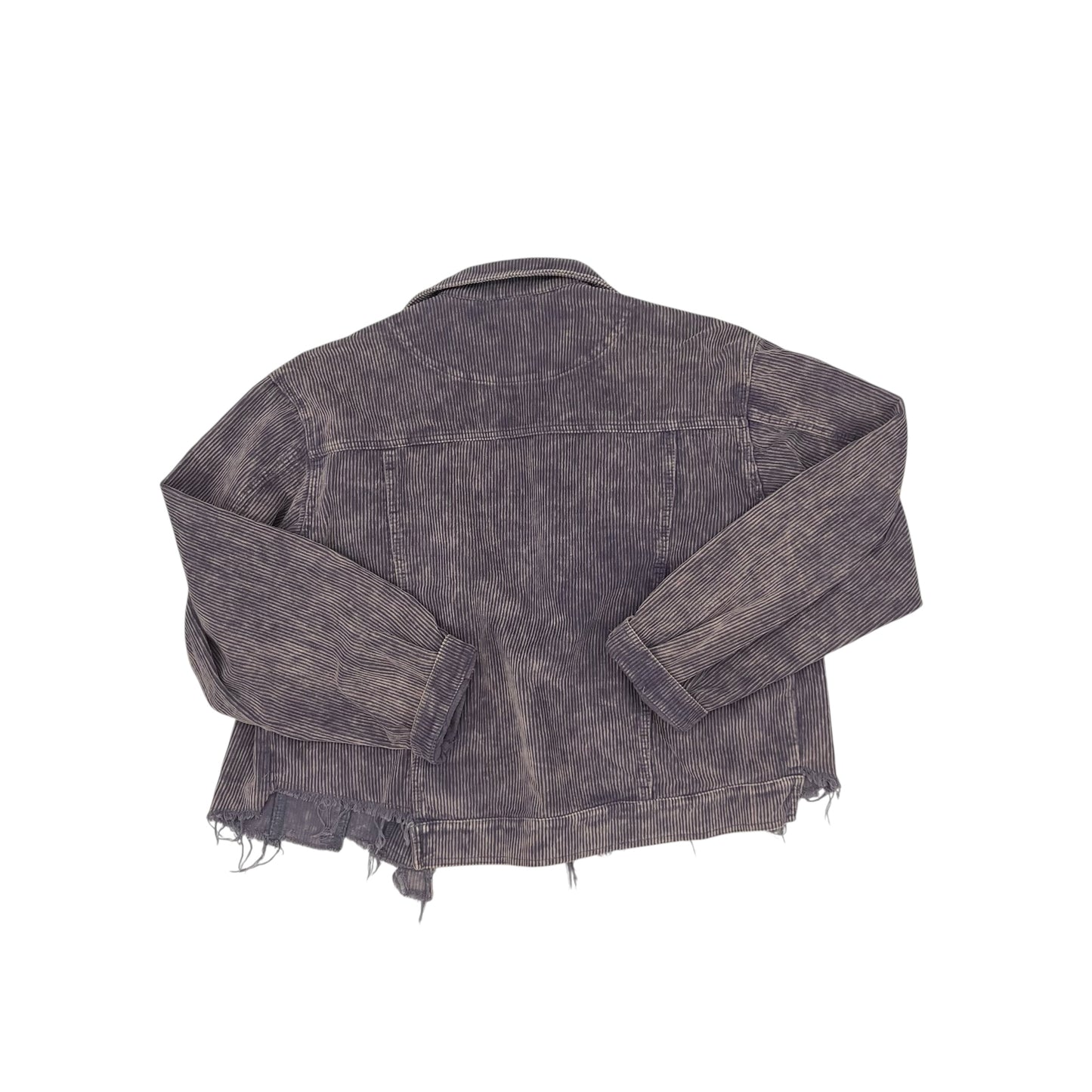 Jacket Shirt By Pol In Purple, Size:M