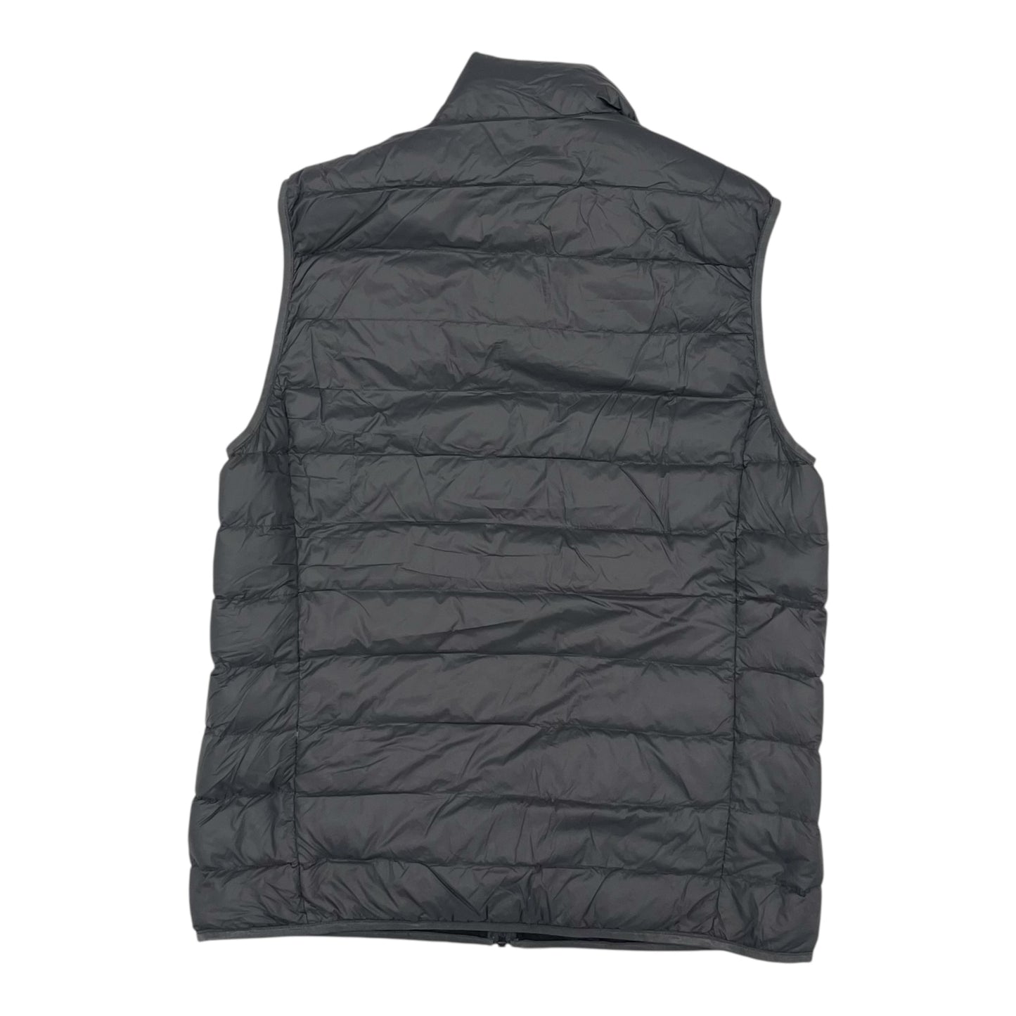 Vest Puffer & Quilted By Eddie Bauer In Grey, Size:M