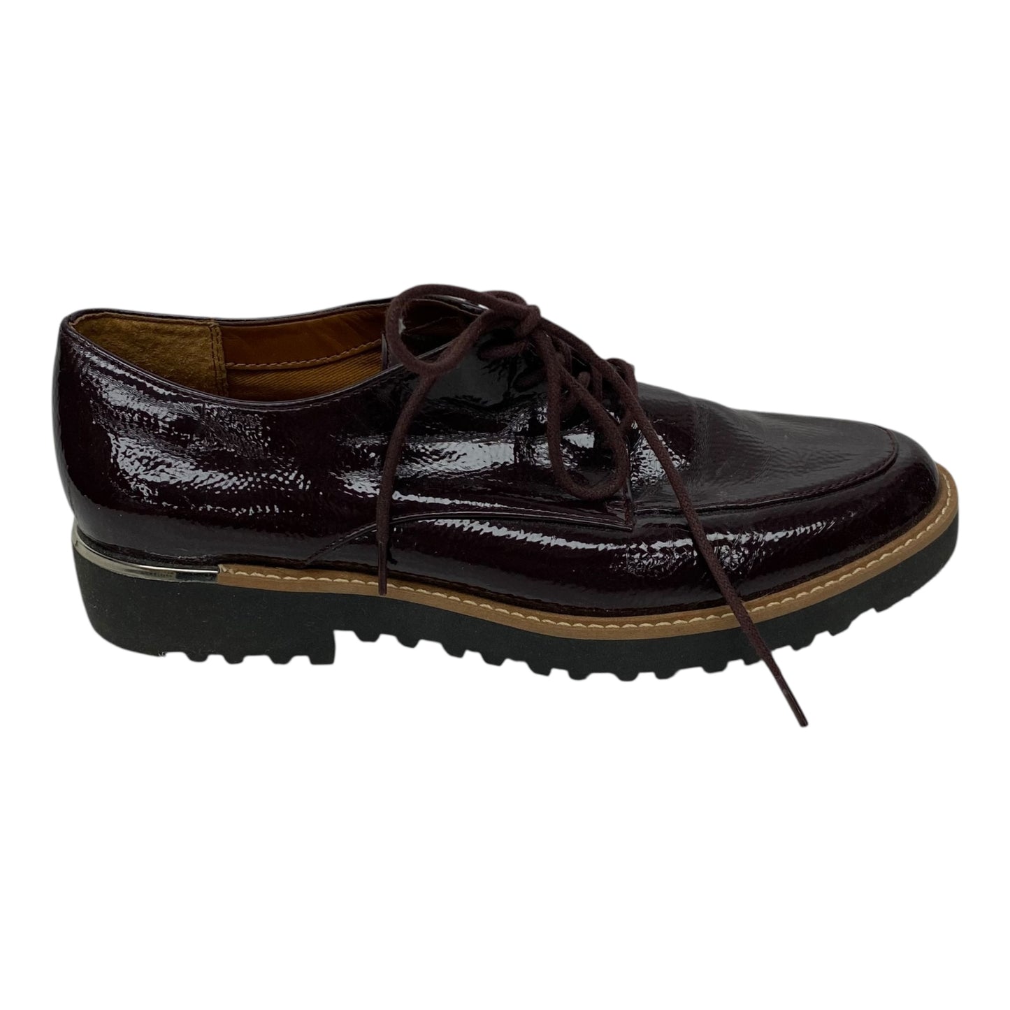 Shoes Sneakers By Franco Sarto In Maroon, Size:8