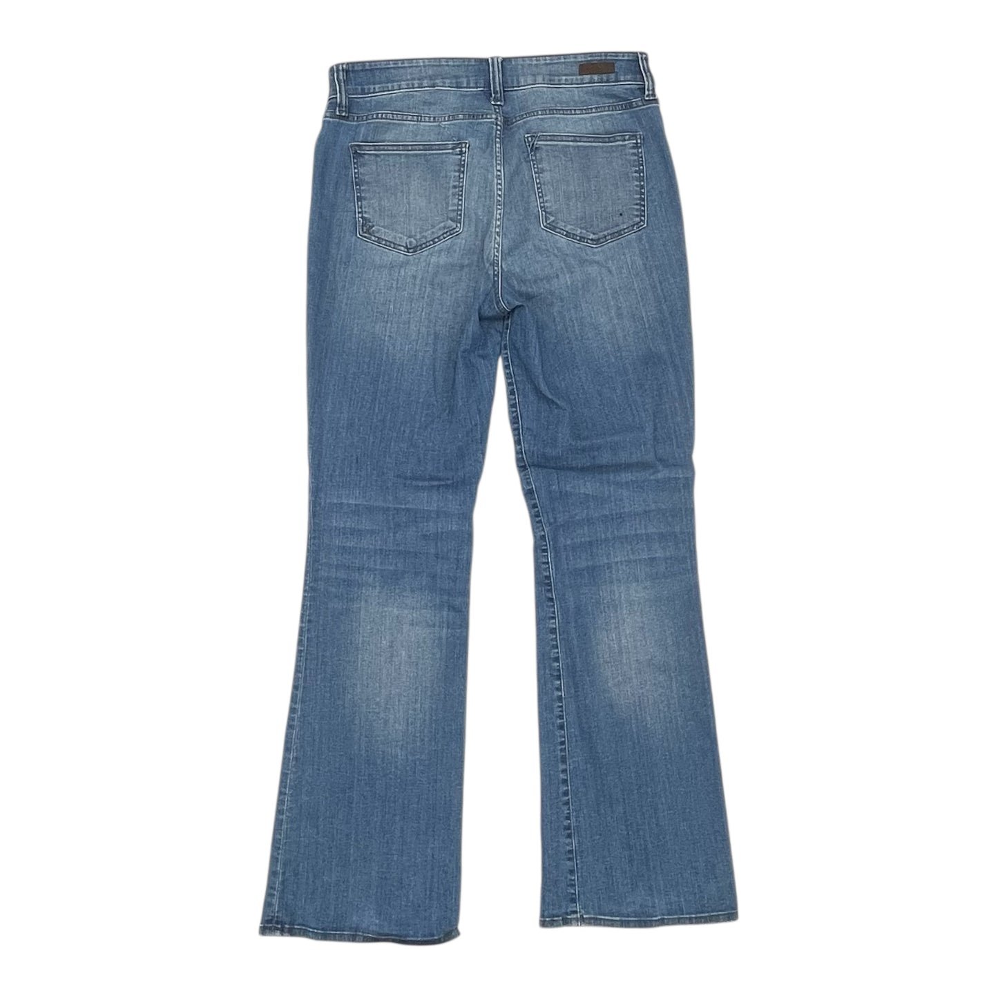 Jeans Straight By Kut In Blue Denim, Size:12