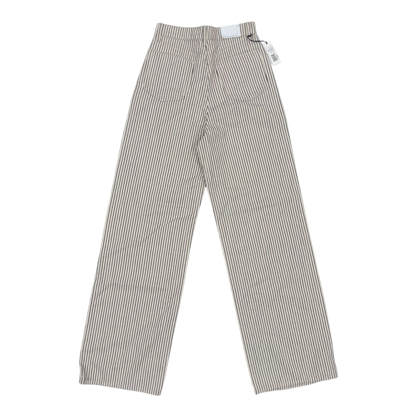 JEANS WIDE LEG by CMB In CREAM, Size: 4