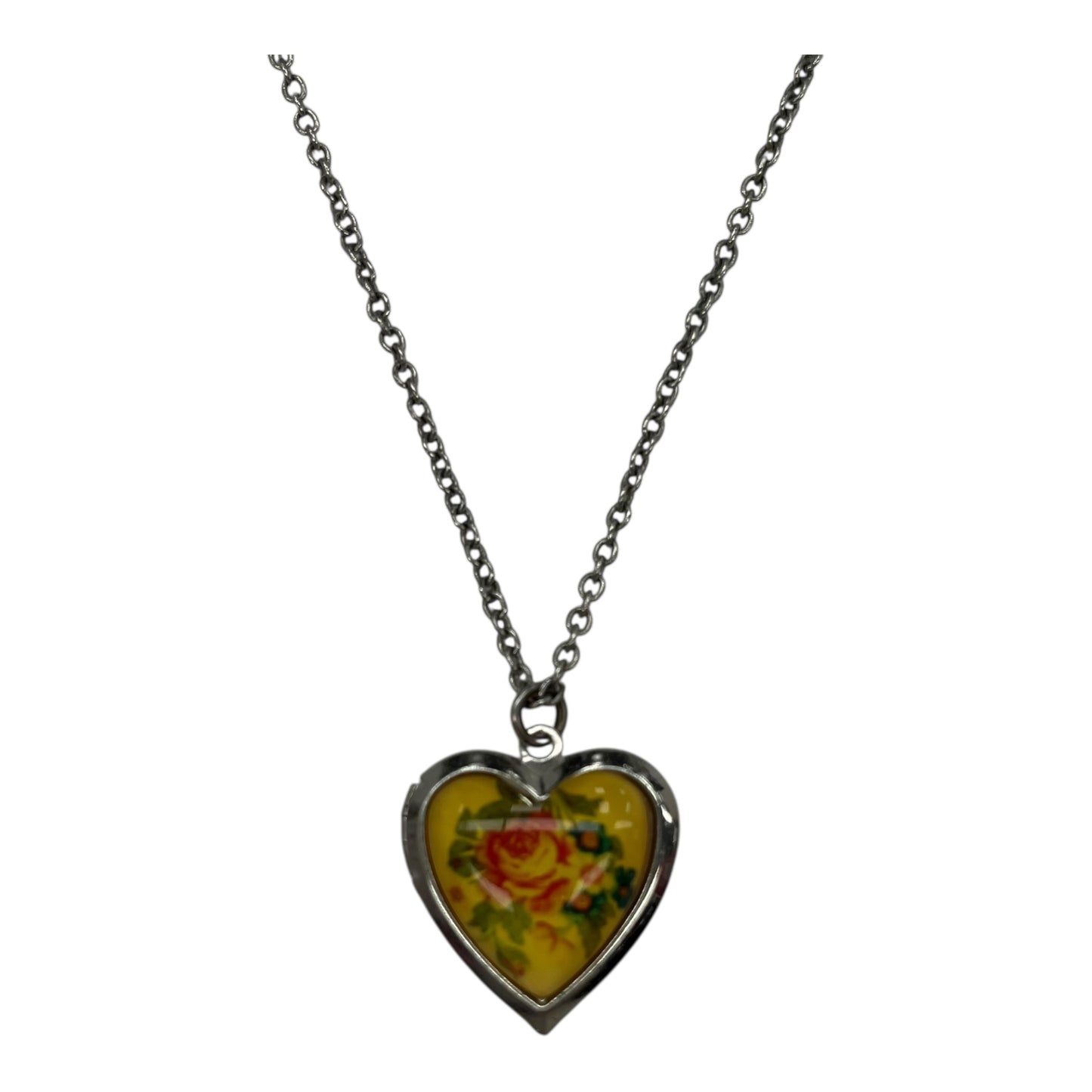 Necklace Charm By Cmf In Floral Print