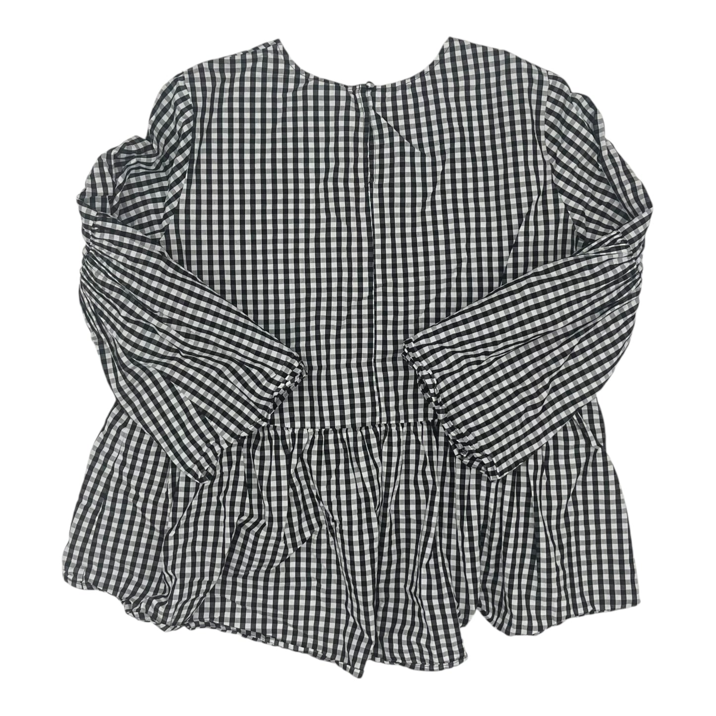 Top Ls By Who What Wear In Black & White, Size:Xl