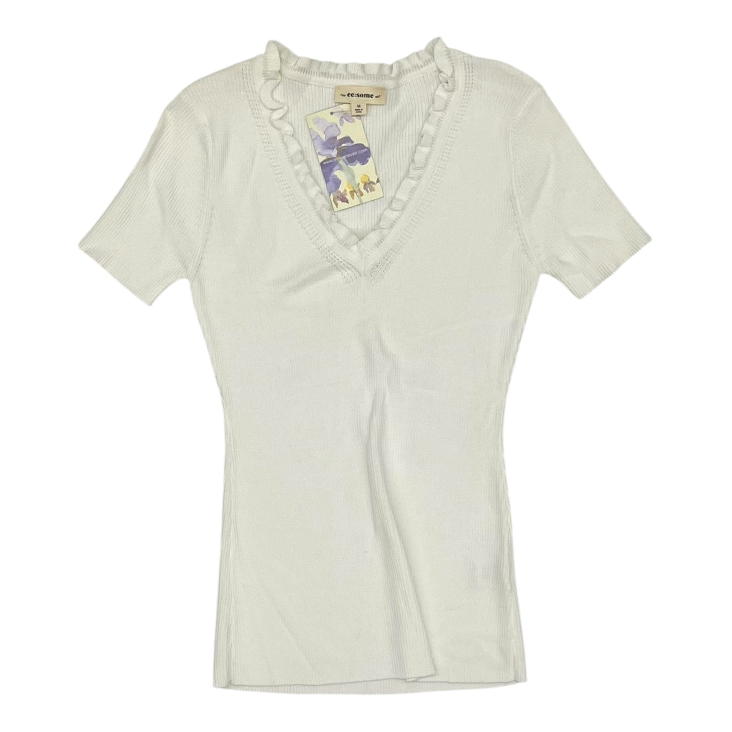 Sweater Ss By Ee Some In Cream, Size:M
