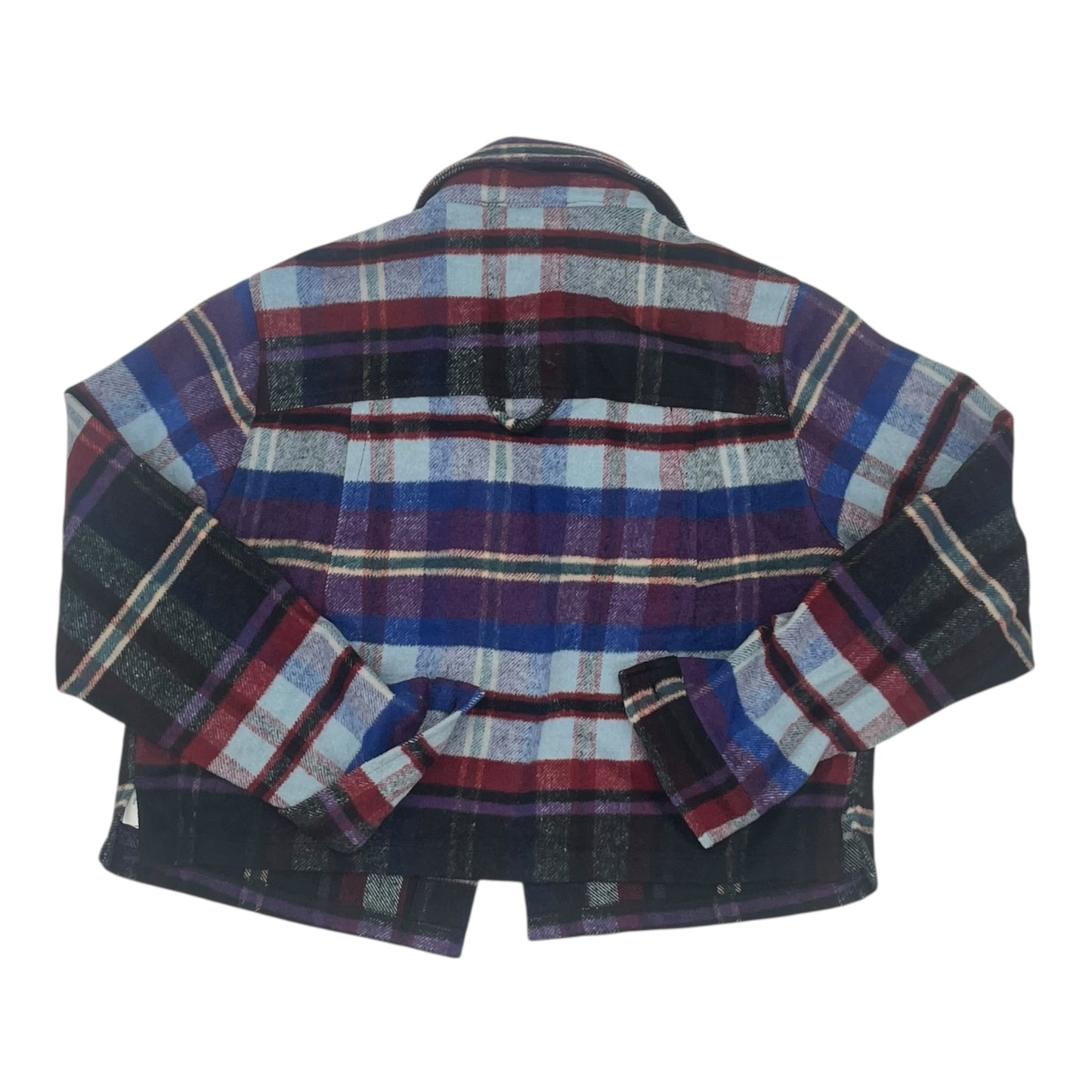 Jacket Shirt By Ashley In Blue, Size:M