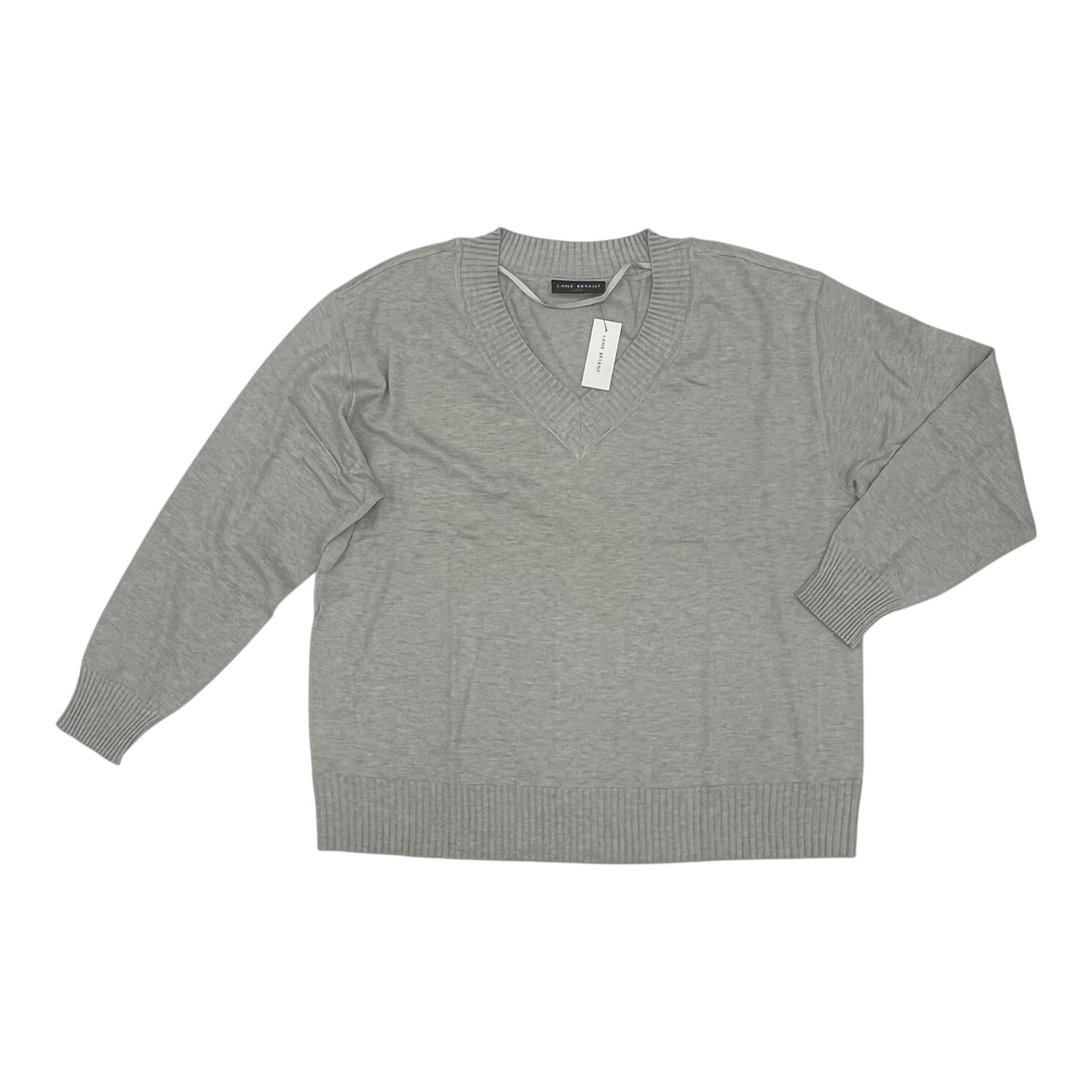 Sweater By Lane Bryant In Grey, Size:1X
