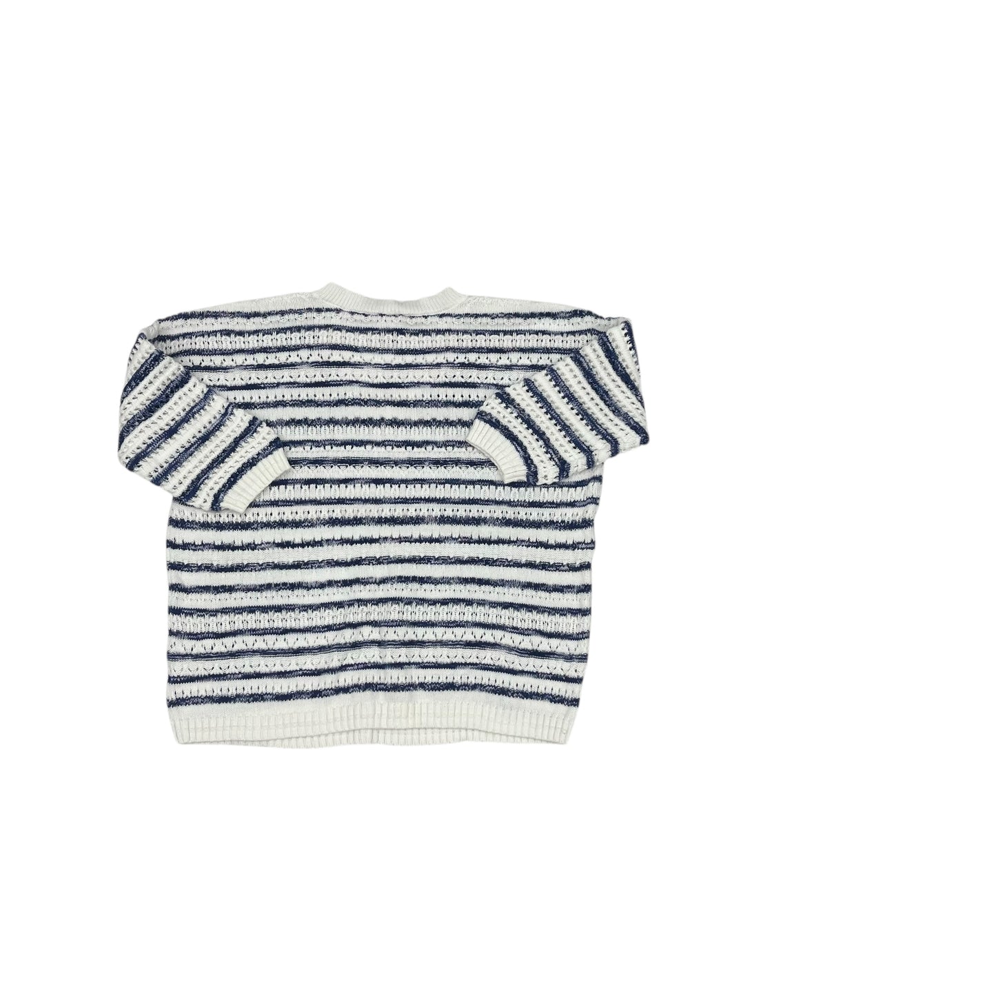 Sweater Ss By Cabi In Blue & White, Size:Xs