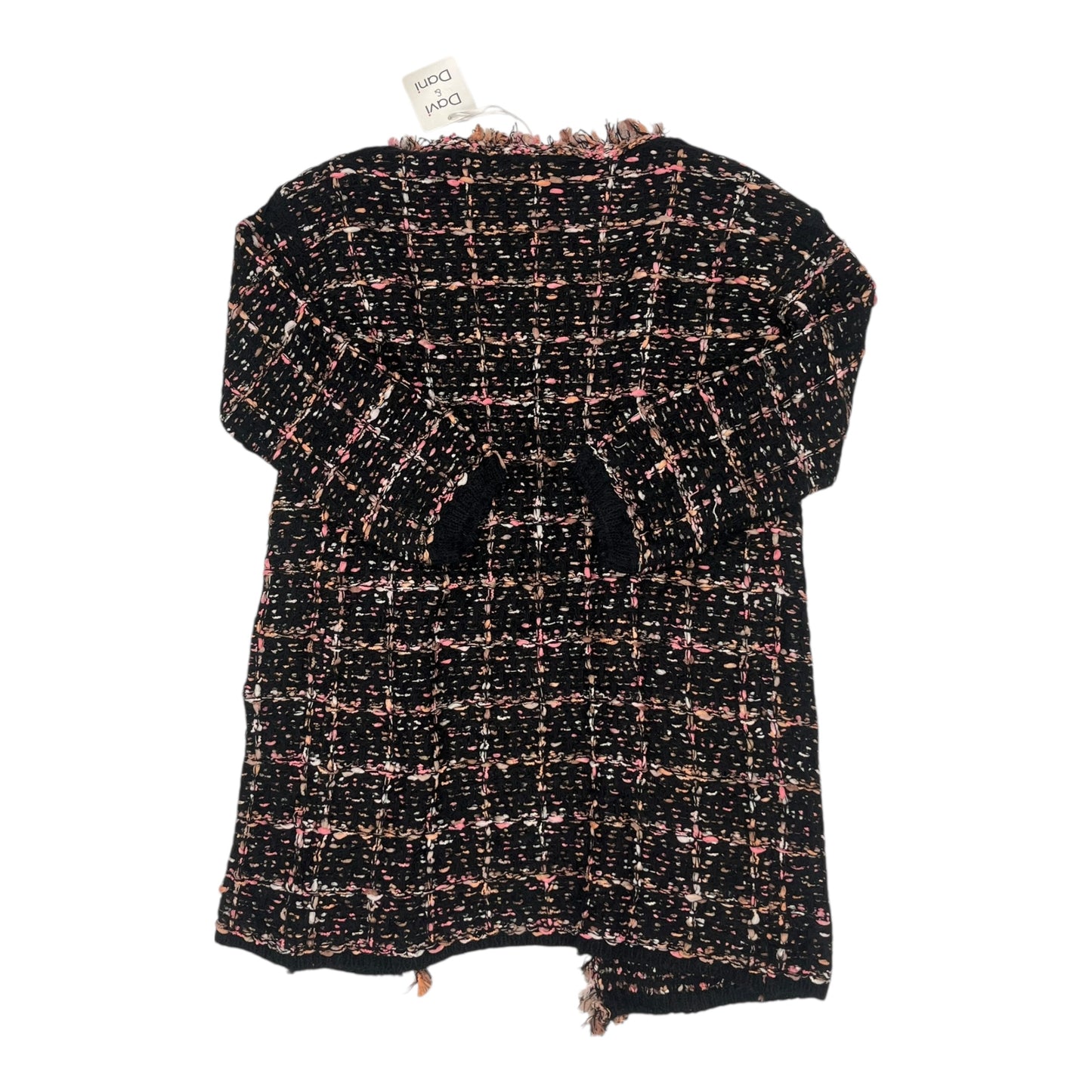 Sweater Cardigan By Davi & Dani In Black, Size:S