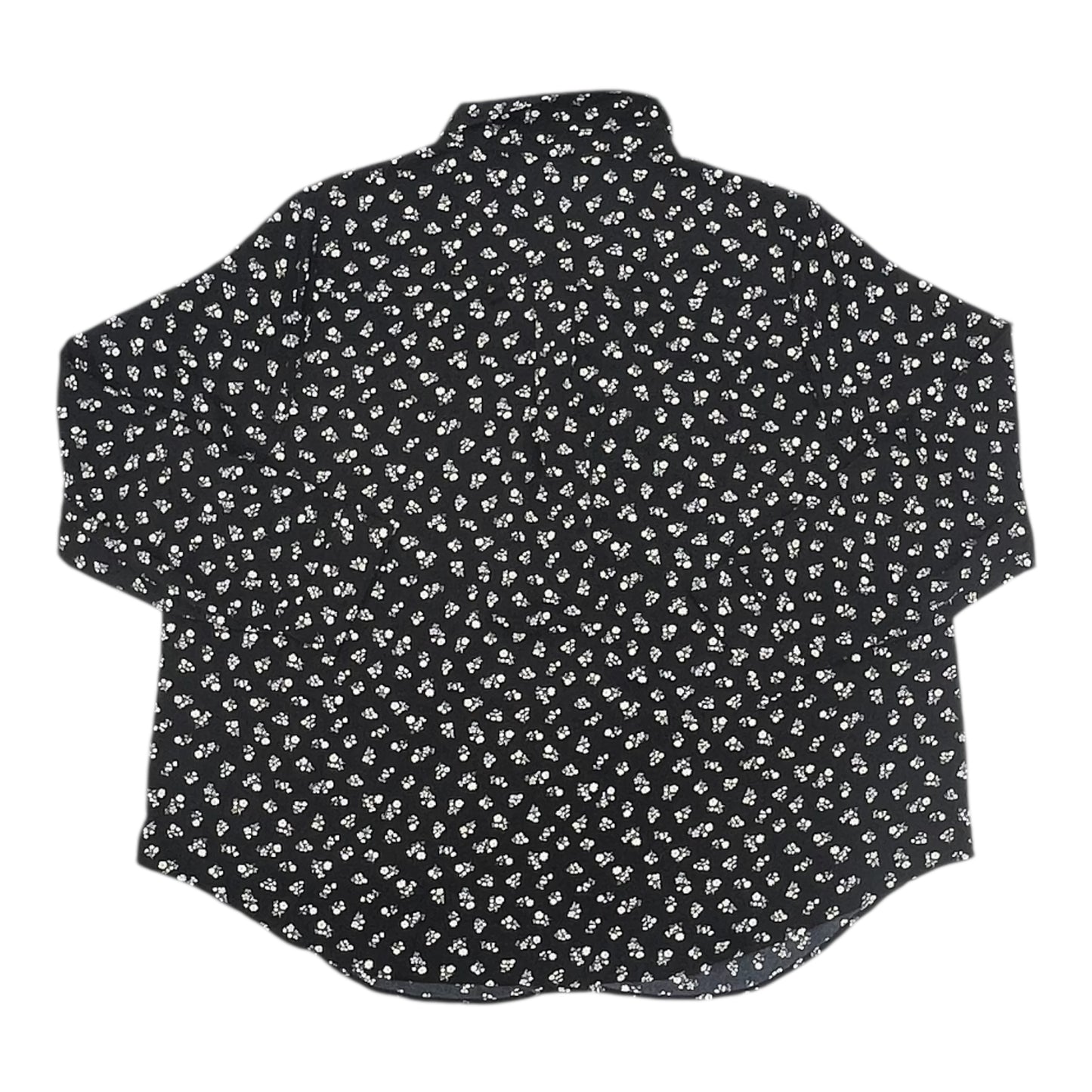 Blouse 3/4 Sleeve By Torrid In Black, Size:3X