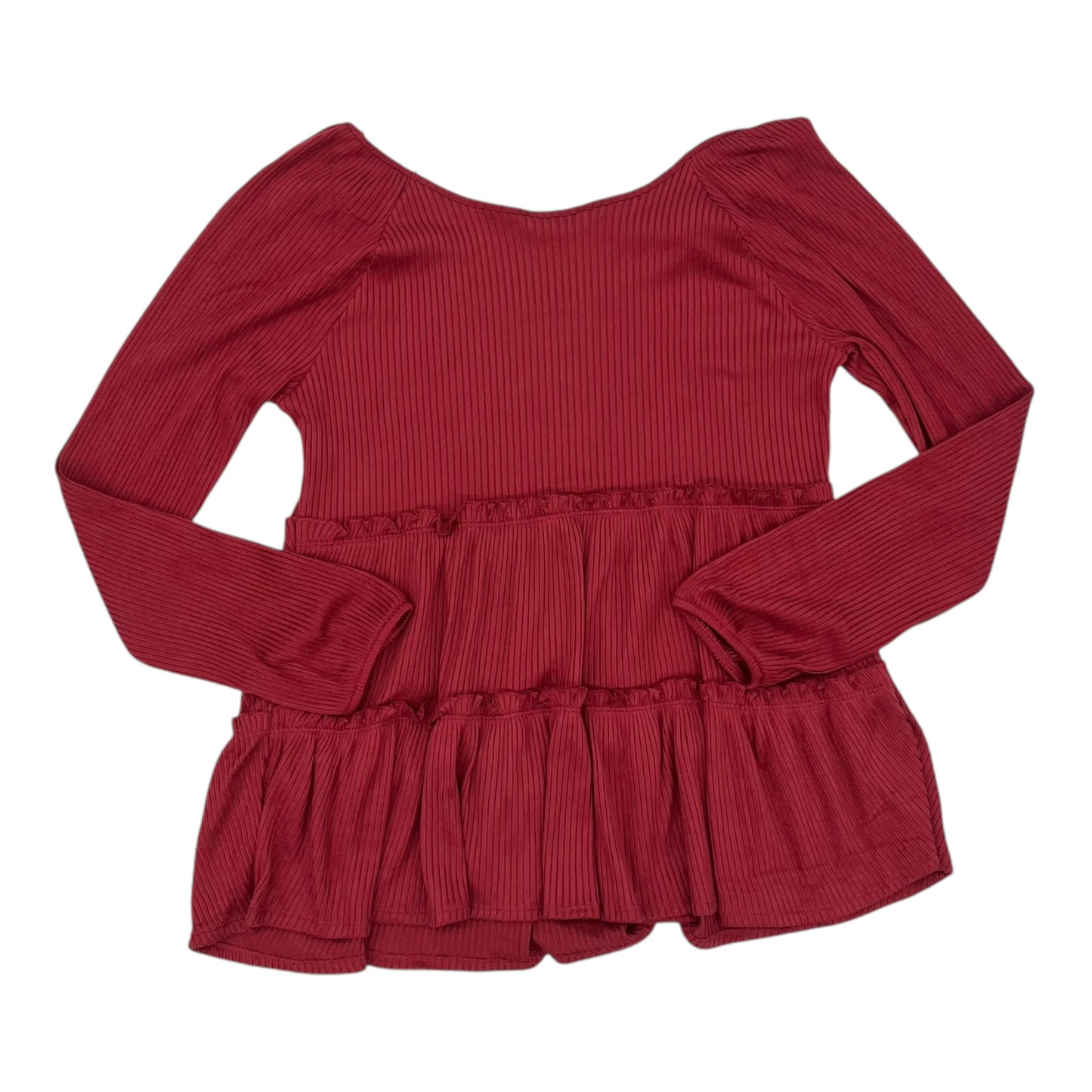 Top Ls By Lc Lauren Conrad In Red, Size:L