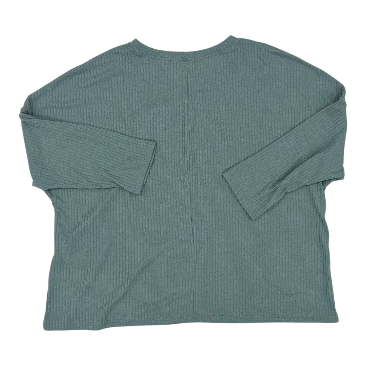 Top Ls By Cme In Teal, Size:2X