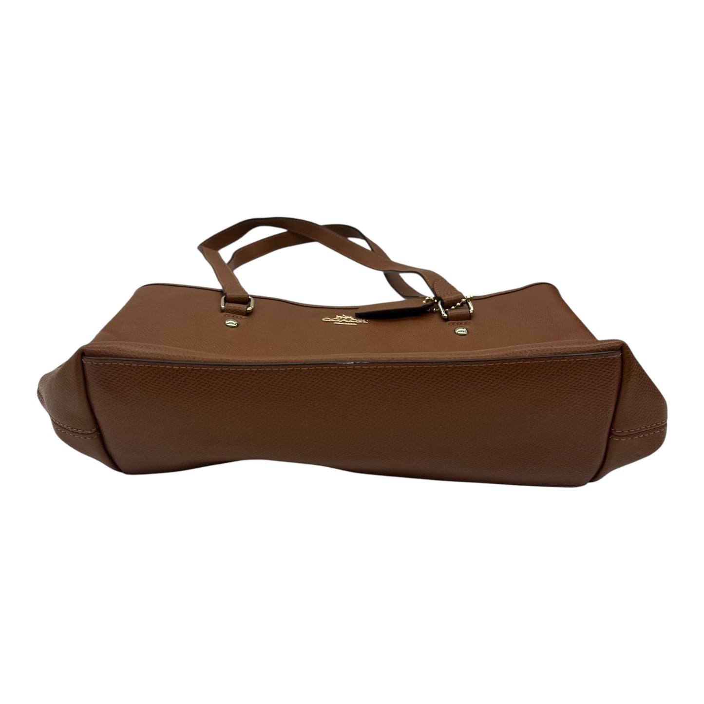 Handbag Designer By Coach In Tan, Size:Medium