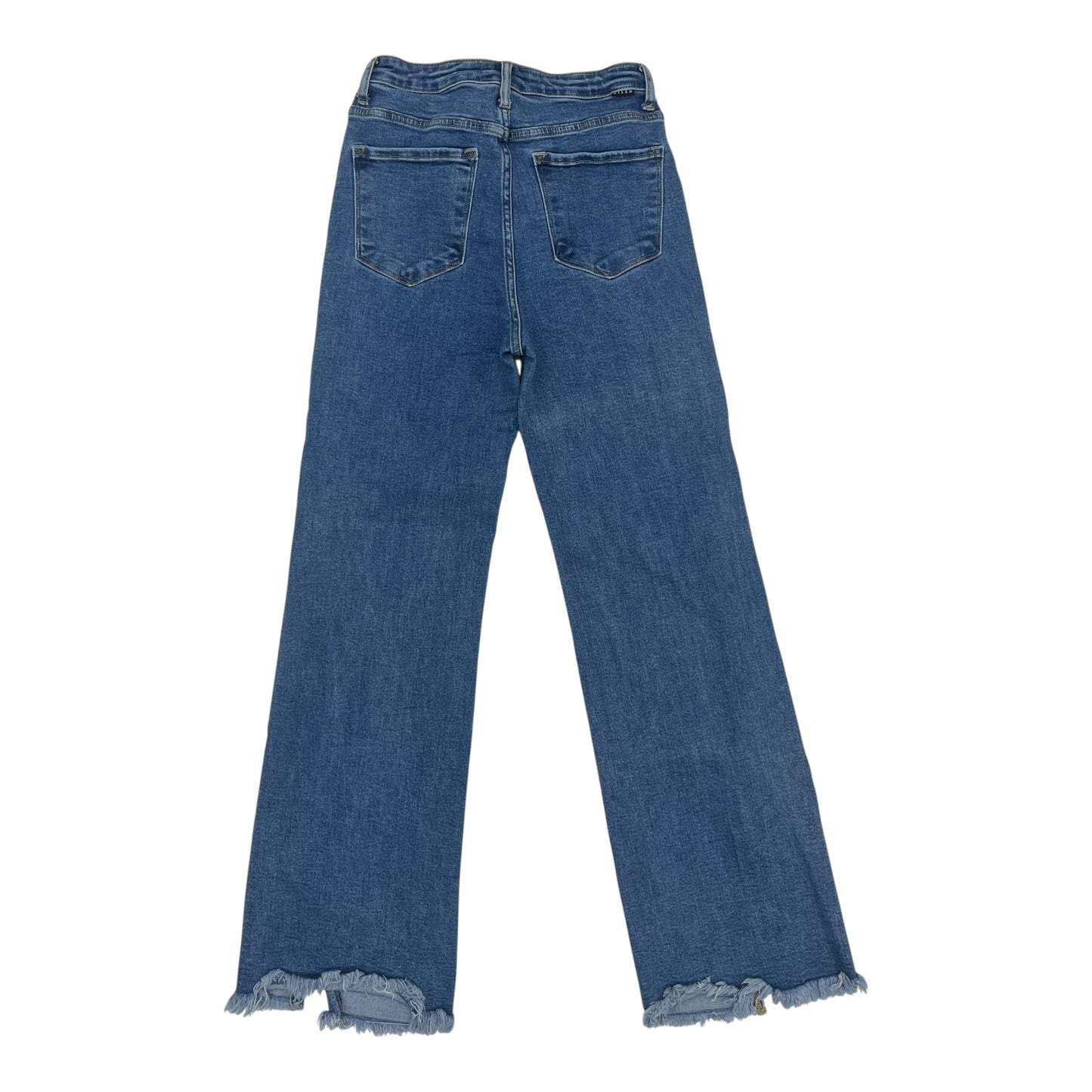 Jeans Flared By Risen In Blue Denim, Size:8