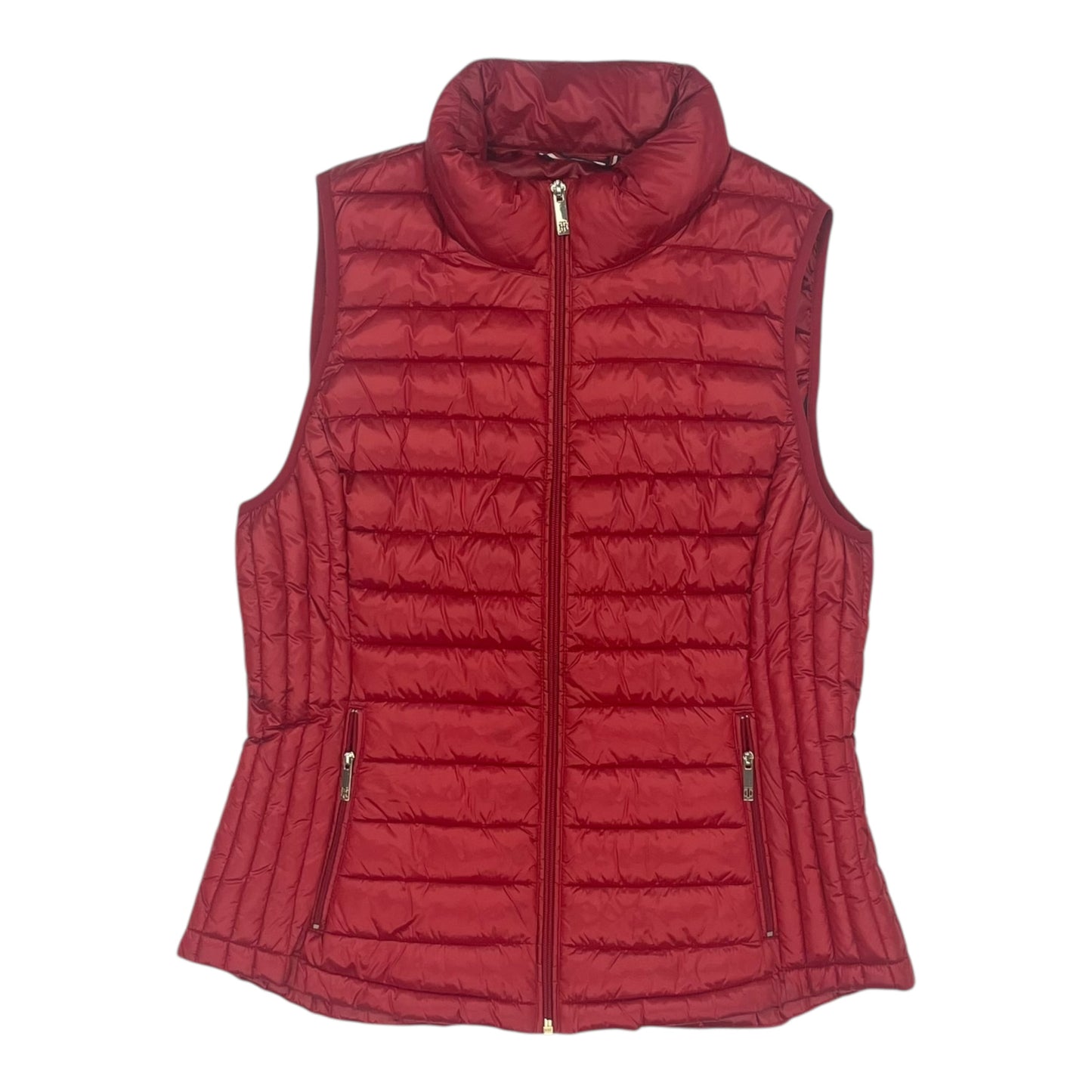 Vest Puffer & Quilted By Tommy Bahama In Red, Size:L