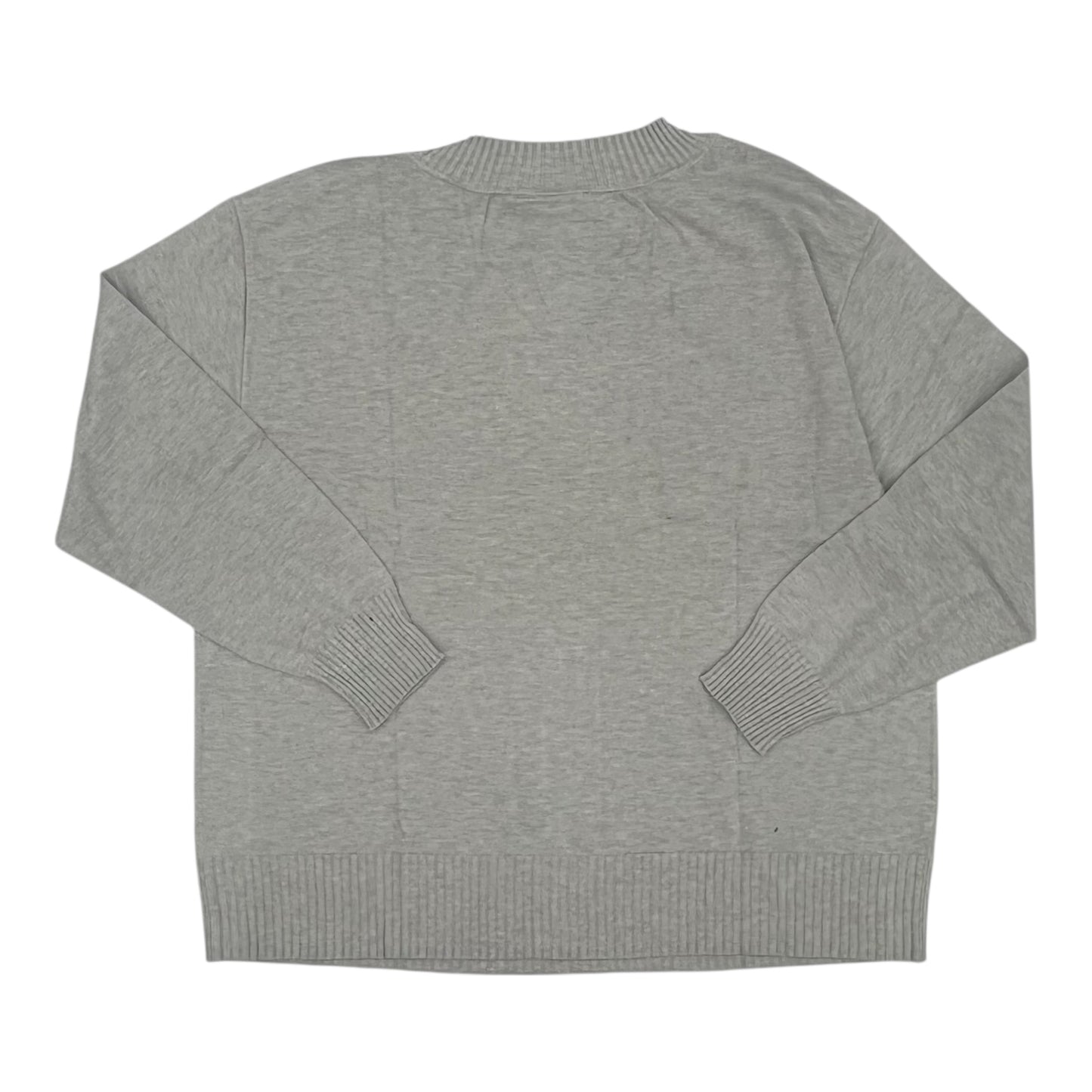 Sweater By Lane Bryant In Grey, Size:1X